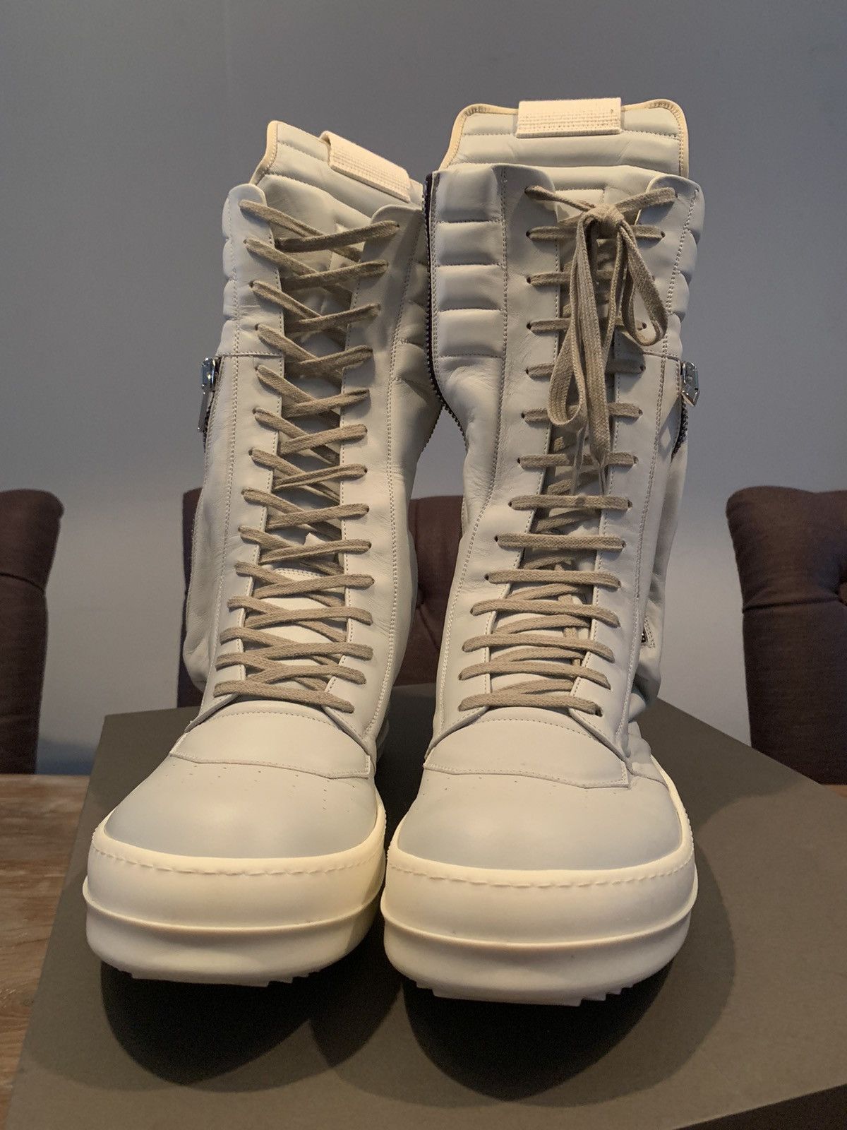Rick Owens 1-1 CARGOBASKETS!!! EU44 Size US 11 / EU 44 - 2 Thumbnail