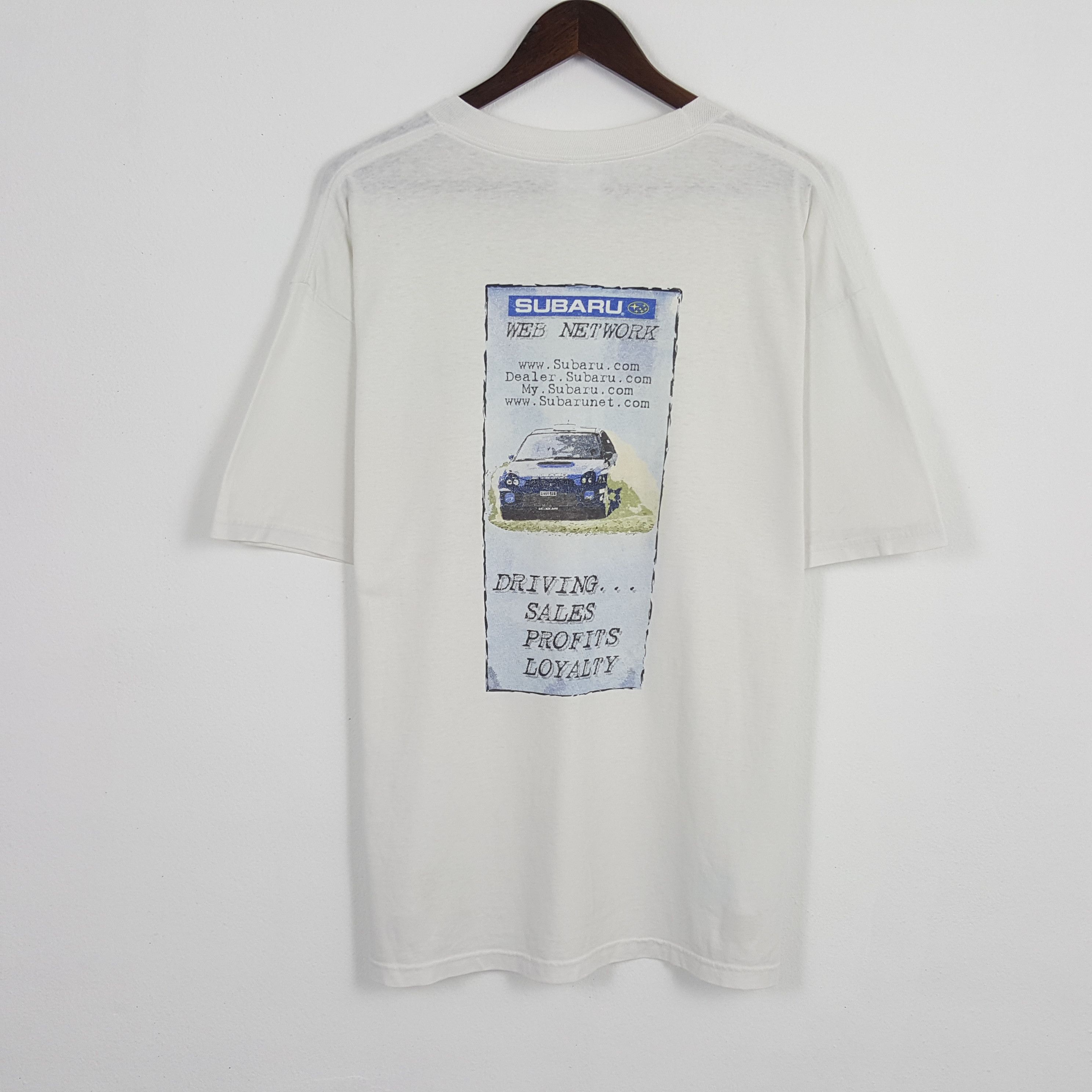 Vintage Vintage Subaru Web Network Tshirt Size US XL / EU 56 / 4 - 1 Thumbnail