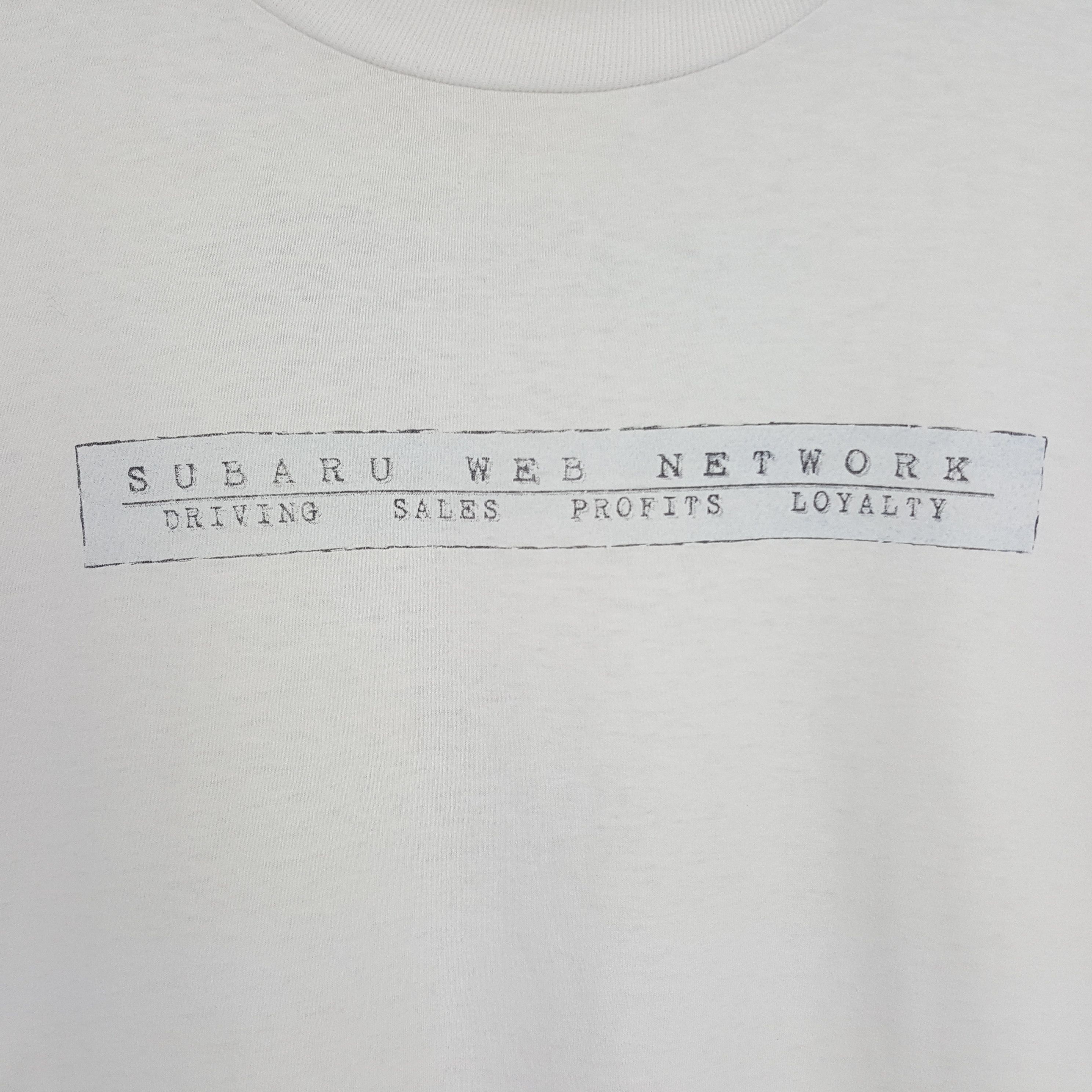 Vintage Vintage Subaru Web Network Tshirt Size US XL / EU 56 / 4 - 3 Thumbnail