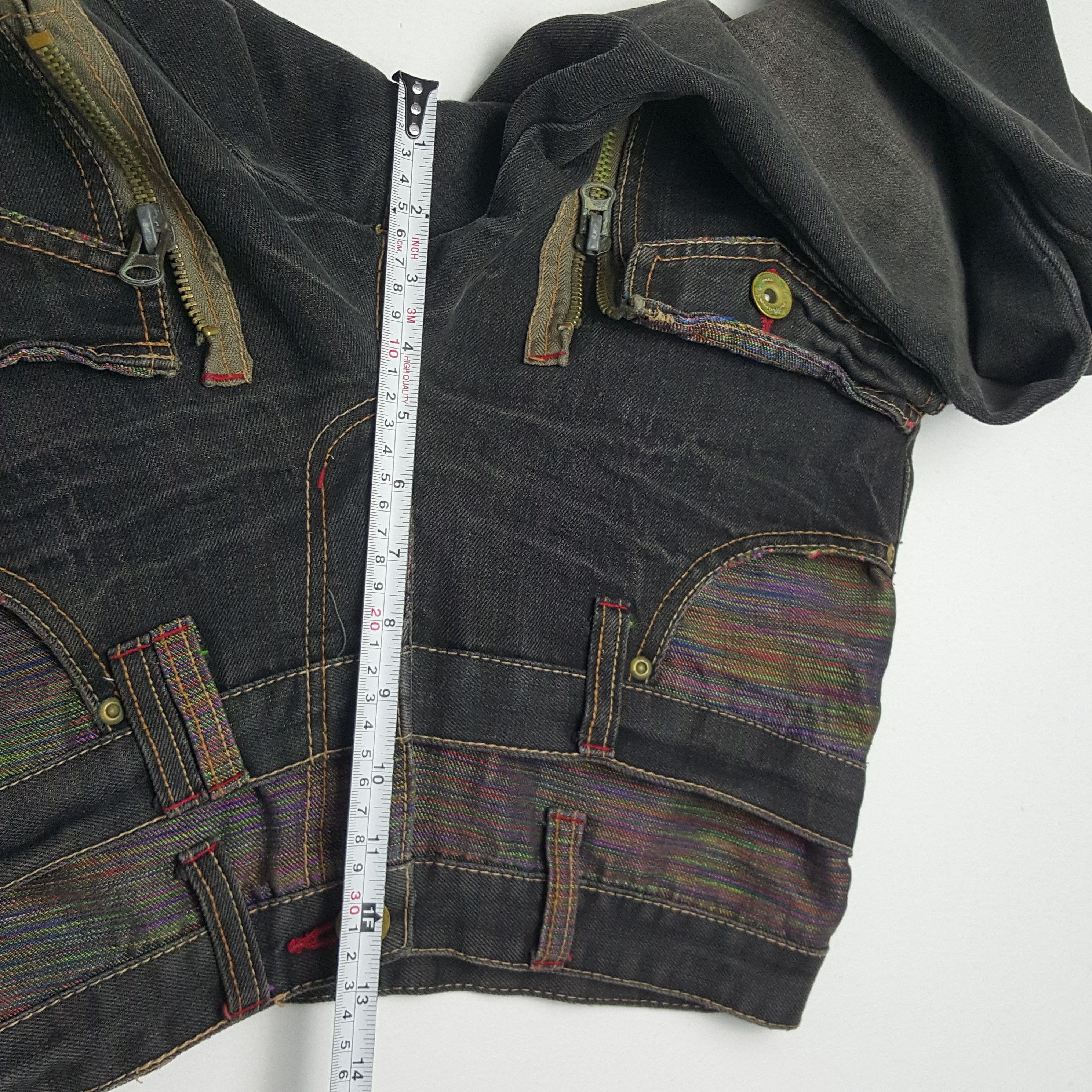 Japanese Brand × Vintage Vintage Japanese Punk Style Denim Jeans Size US 29 - 8 Thumbnail