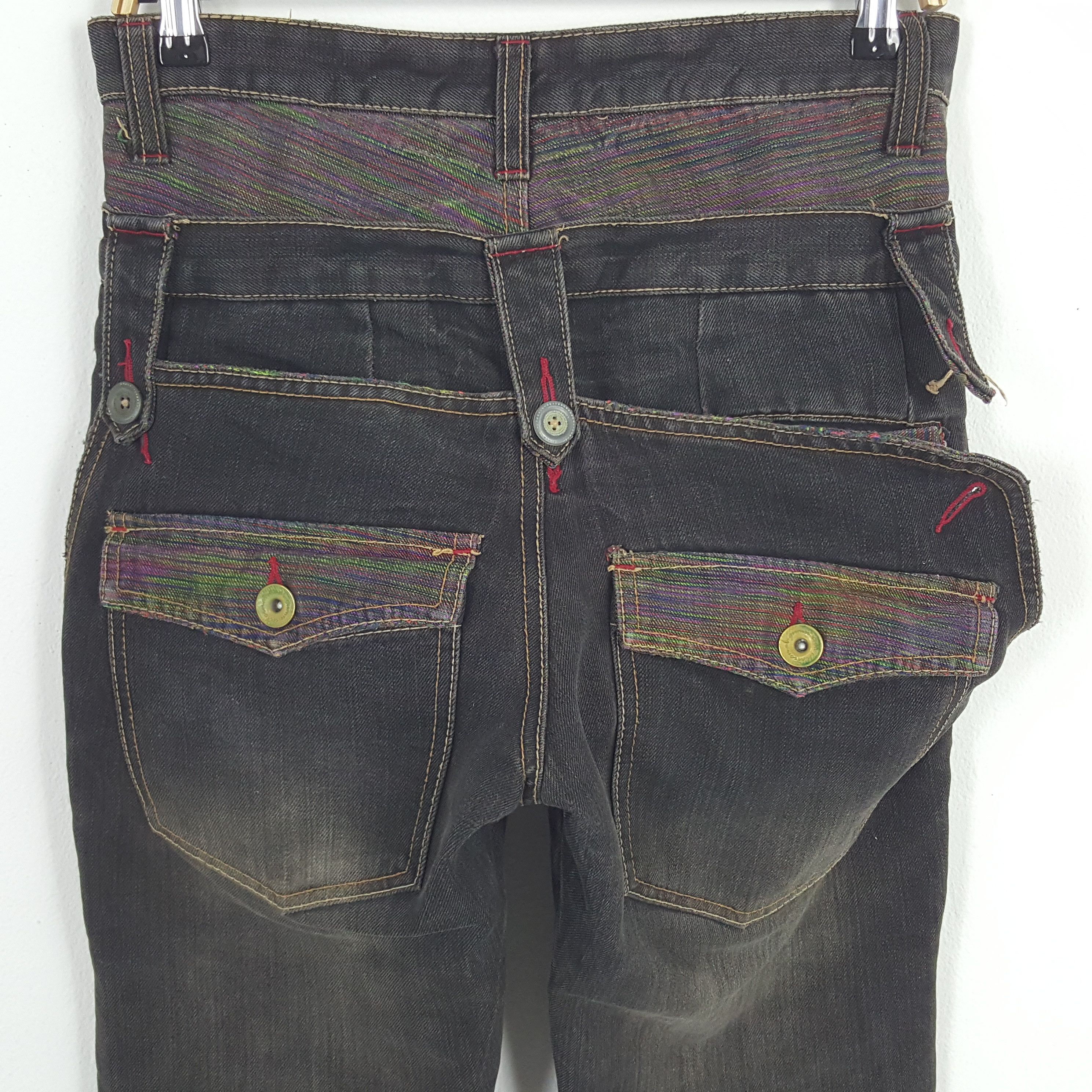 Japanese Brand × Vintage Vintage Japanese Punk Style Denim Jeans Size US 29 - 5 Thumbnail