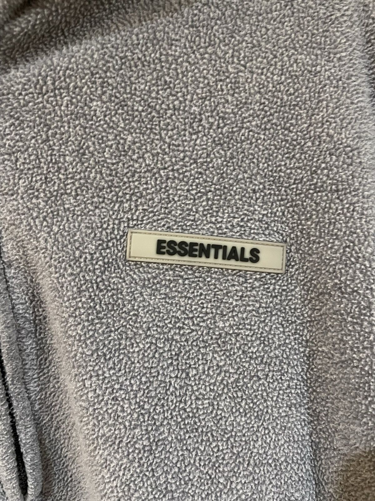 Fear of God Essentials Grey Sherpa Quarter Zip Season One Jacket Size US S / EU 44-46 / 1 - 3 Thumbnail