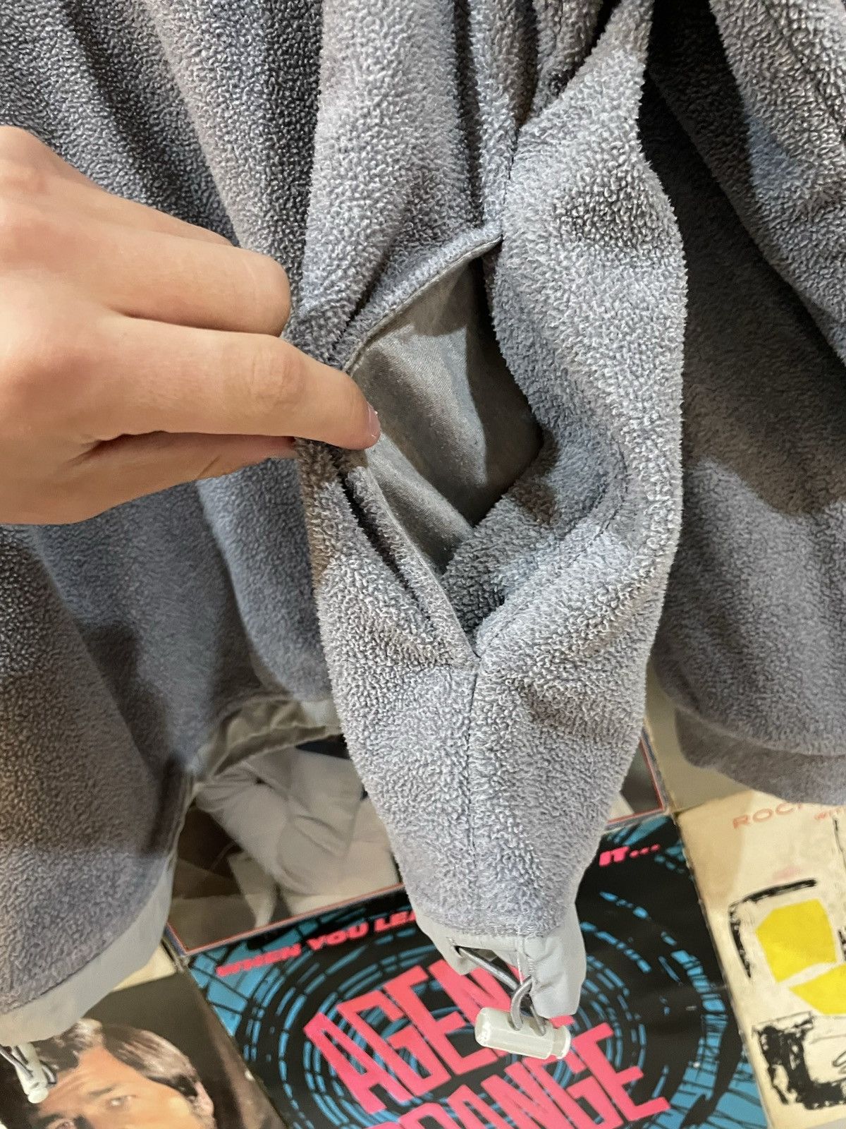 Fear of God Essentials Grey Sherpa Quarter Zip Season One Jacket Size US S / EU 44-46 / 1 - 4 Thumbnail