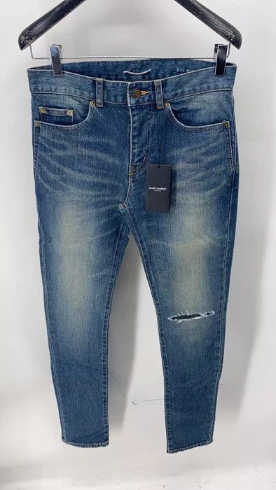 Saint Laurent Paris D02 Denim in Medium Vintage Blue Size US 27 - 1 Preview