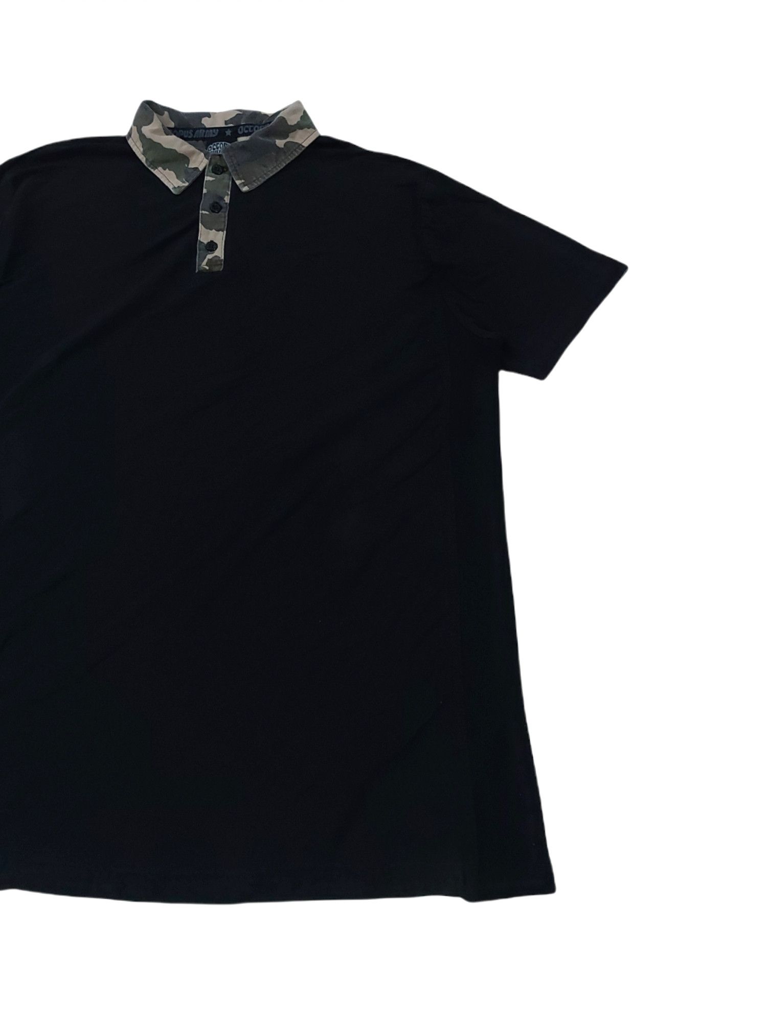 Japanese Brand × Octopus RARE! VTG OCTOPUS ARMY BLACK POLO Size US L / EU 52-54 / 3 - 2 Thumbnail