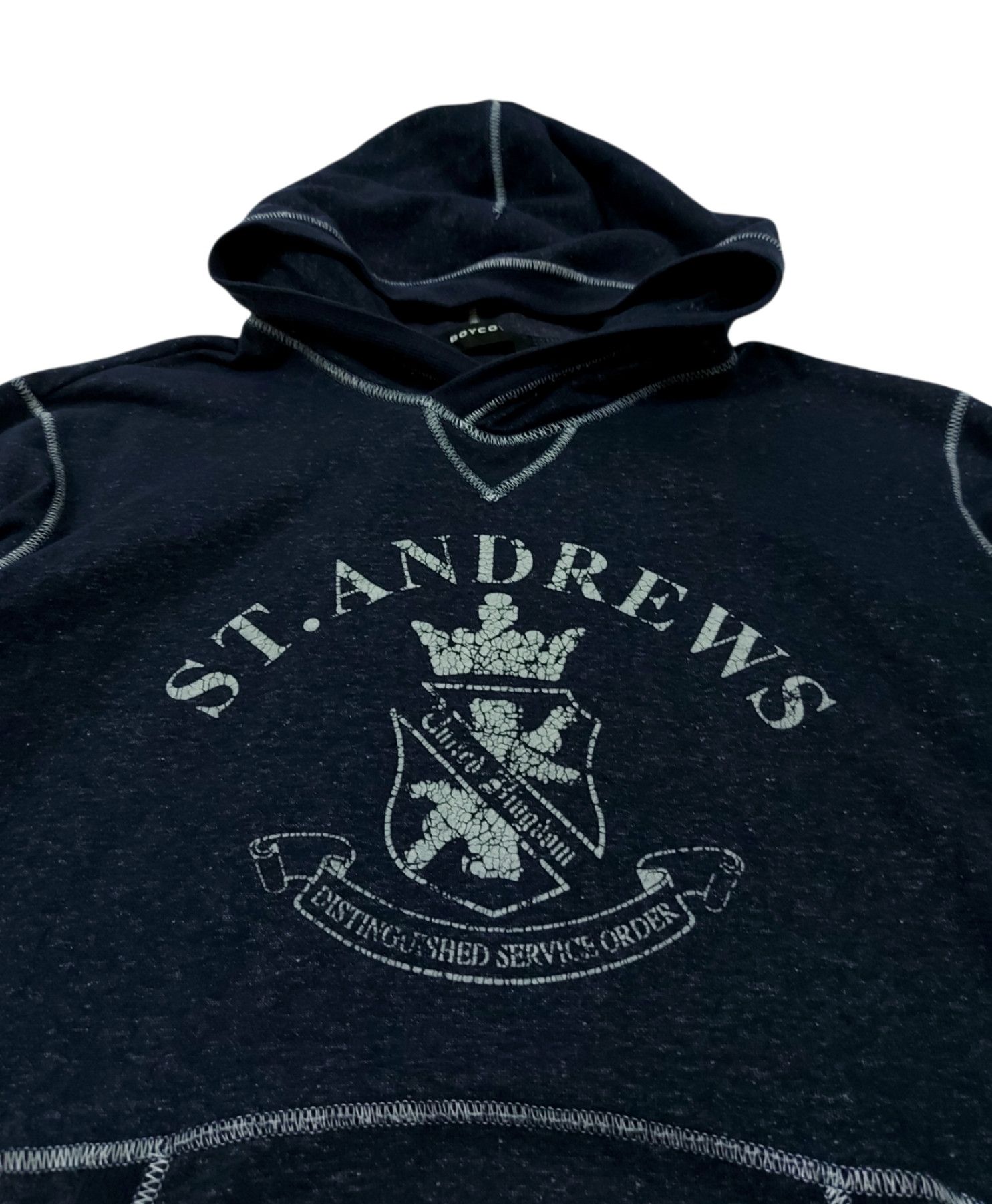 Boycott × Japanese Brand RARE!BOYCOTT JAPANESE STREETWEAR COLLEGIATE HOODIE PULLOVER Size US S / EU 44-46 / 1 - 5 Thumbnail