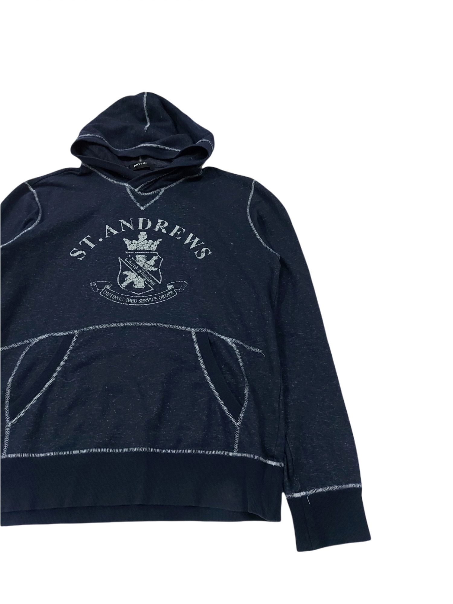 Boycott × Japanese Brand RARE!BOYCOTT JAPANESE STREETWEAR COLLEGIATE HOODIE PULLOVER Size US S / EU 44-46 / 1 - 2 Thumbnail