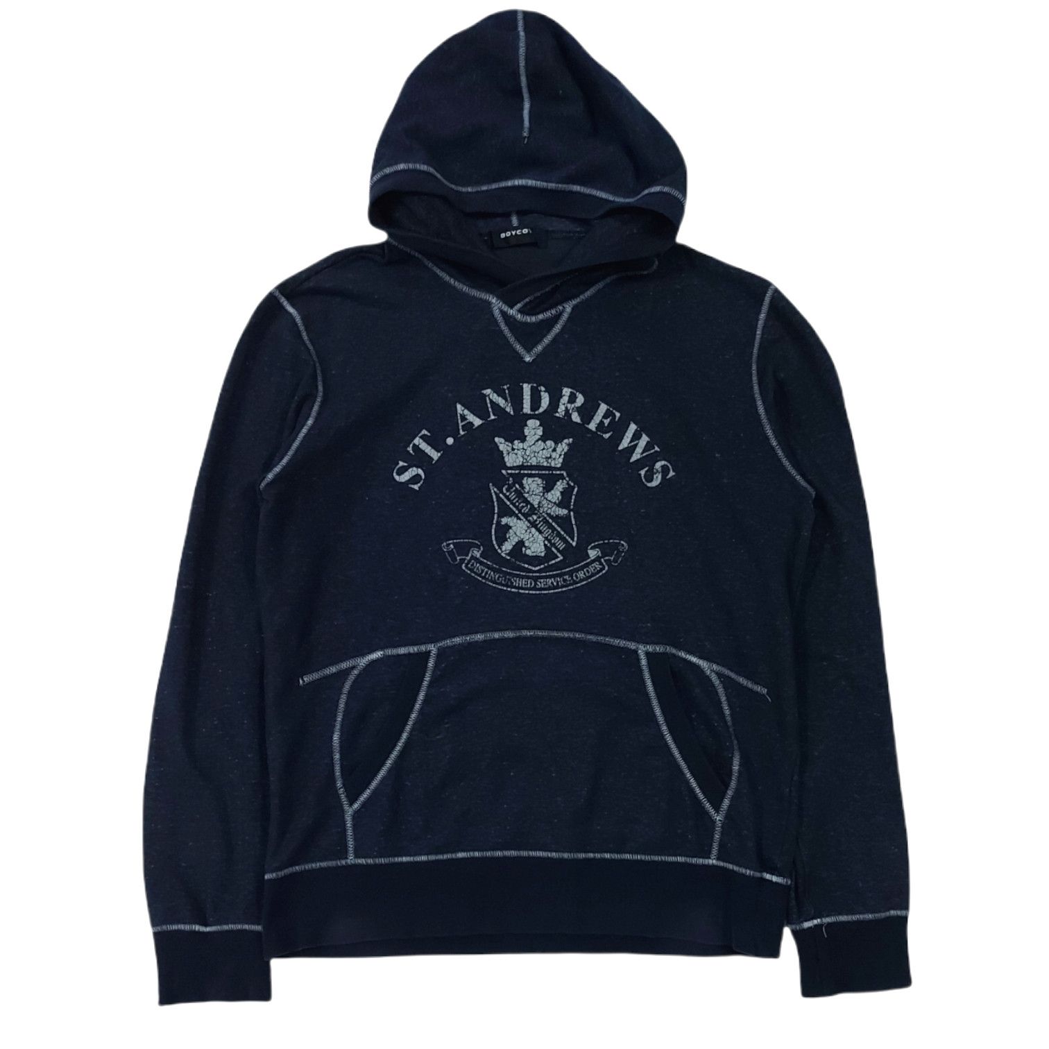 Boycott × Japanese Brand RARE!BOYCOTT JAPANESE STREETWEAR COLLEGIATE HOODIE PULLOVER Size US S / EU 44-46 / 1 - 1 Thumbnail