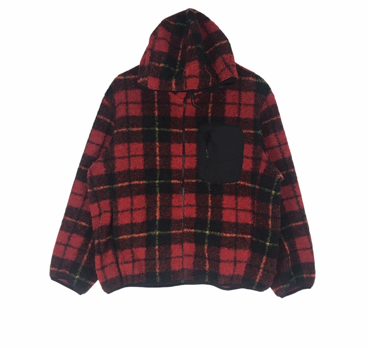 JW Anderson × Japanese Brand Rare J.W Anderson printed fleece tartan pocket jacket Size US L / EU 52-54 / 3 - 1 Thumbnail