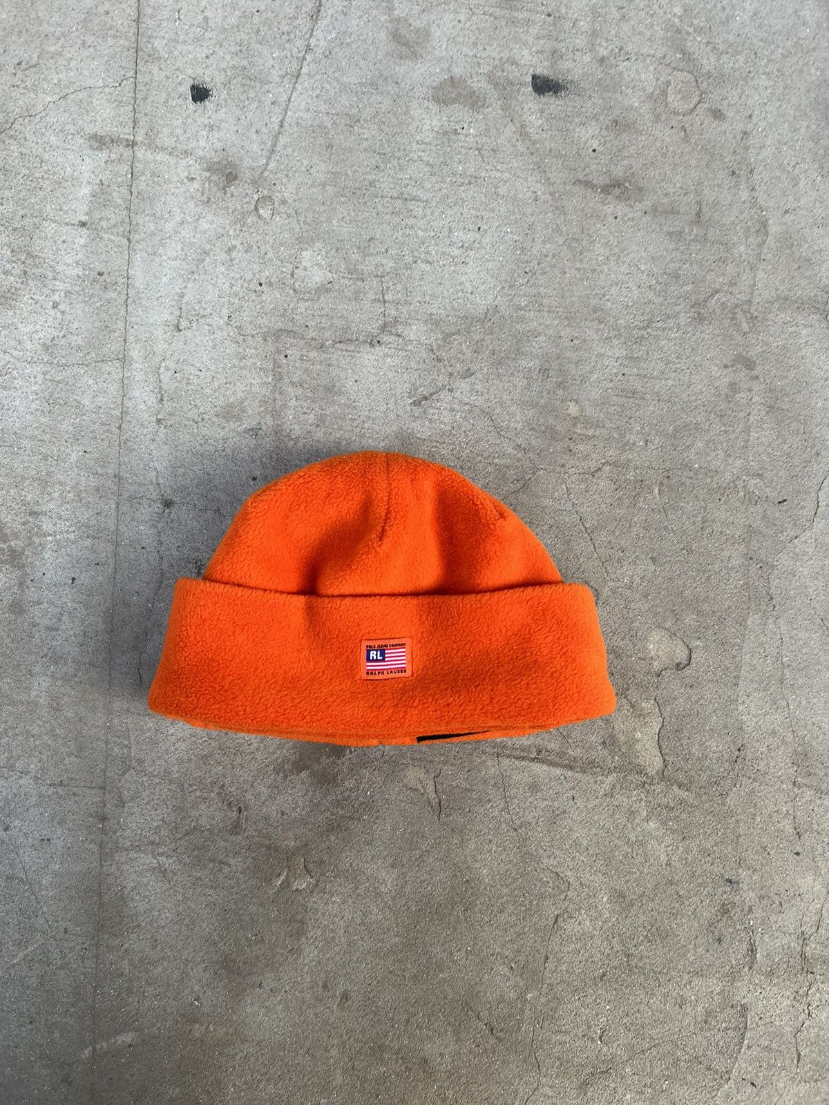 Polo Ralph Lauren Vintage Polo Ralph Lauren Fleece Hat Size ONE SIZE - 1 Thumbnail