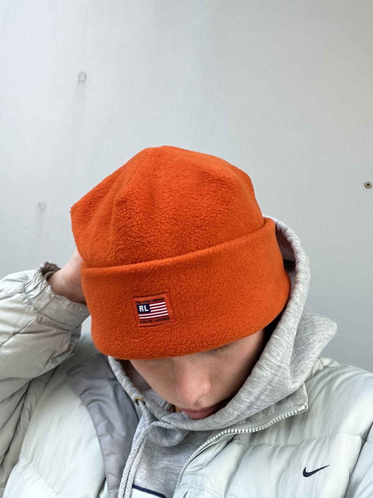 Polo Ralph Lauren Vintage Polo Ralph Lauren Fleece Hat Size ONE SIZE - 6 Thumbnail