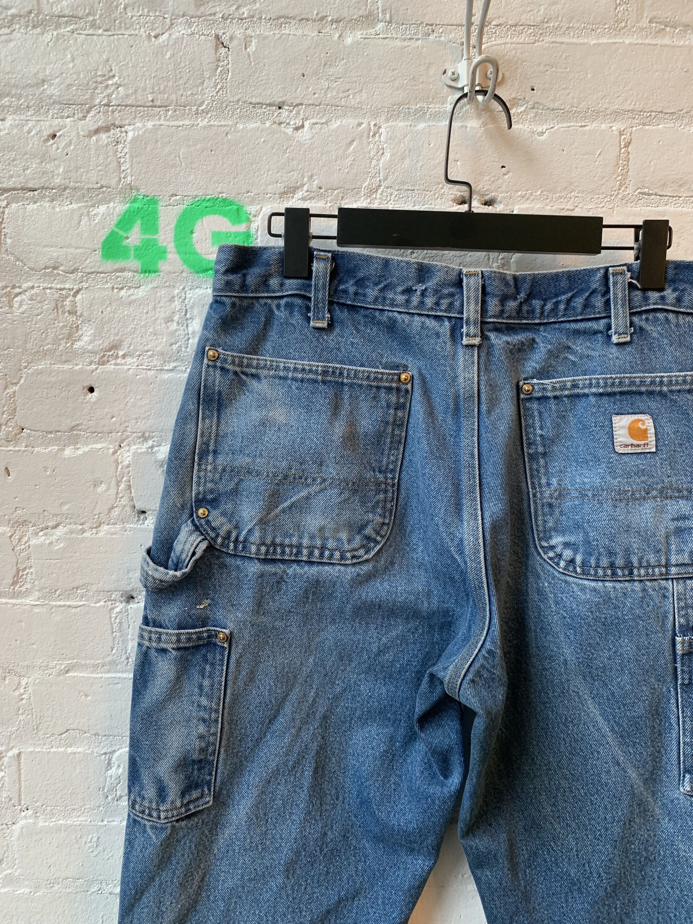Carhartt × Vintage Vintage carhartt double knee carpenter jeans Size US 34 / EU 50 - 4 Thumbnail