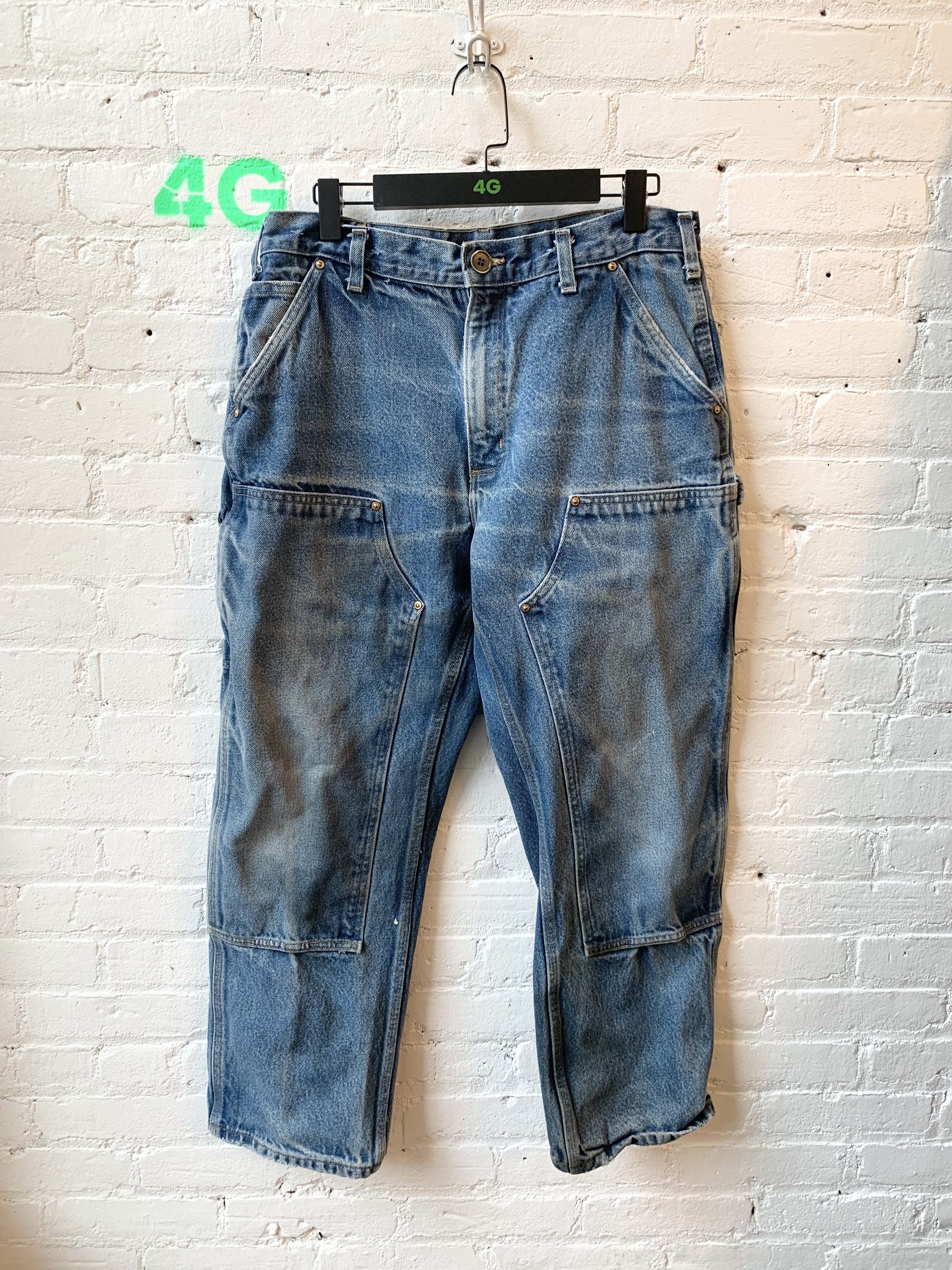 Carhartt × Vintage Vintage carhartt double knee carpenter jeans Size US 34 / EU 50 - 1 Thumbnail