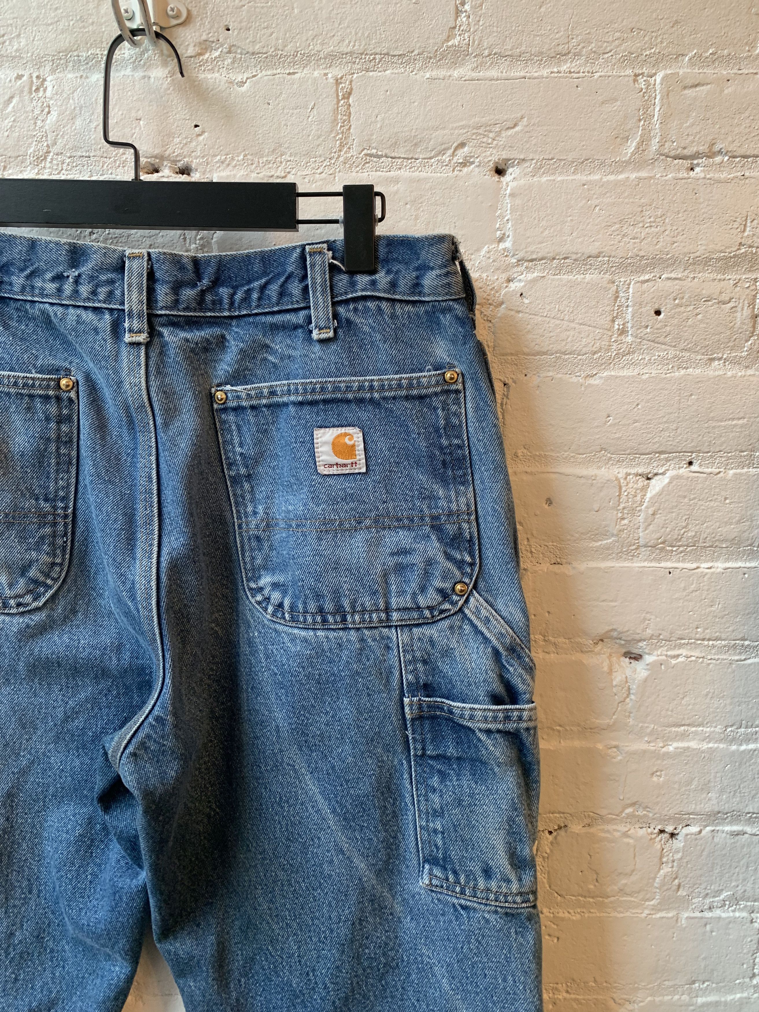 Carhartt × Vintage Vintage carhartt double knee carpenter jeans Size US 34 / EU 50 - 3 Thumbnail