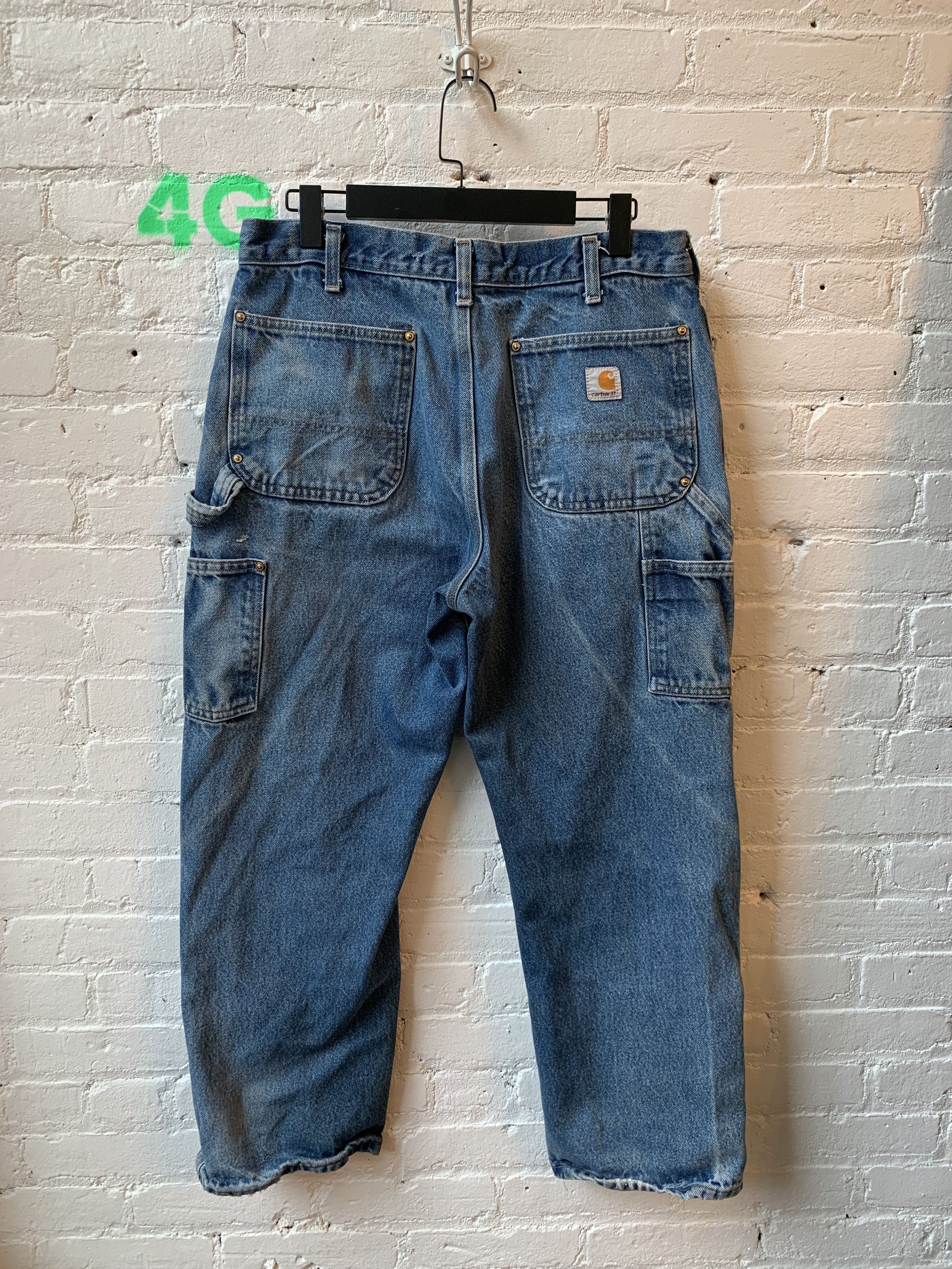 Carhartt × Vintage Vintage carhartt double knee carpenter jeans Size US 34 / EU 50 - 2 Thumbnail