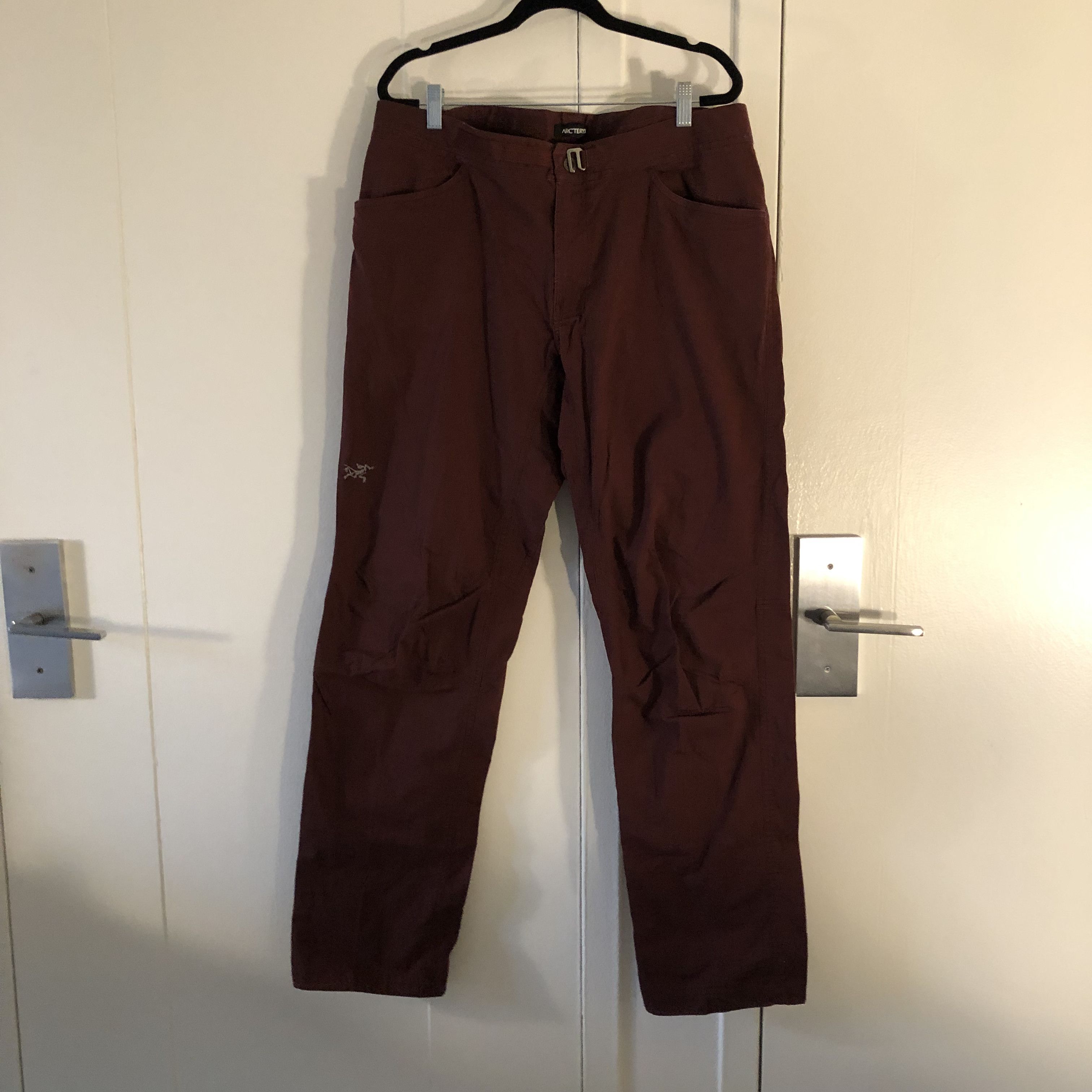 image of Arcteryx Arc'teryx Hiking Pants in Burgundy, Men's (Size 36)