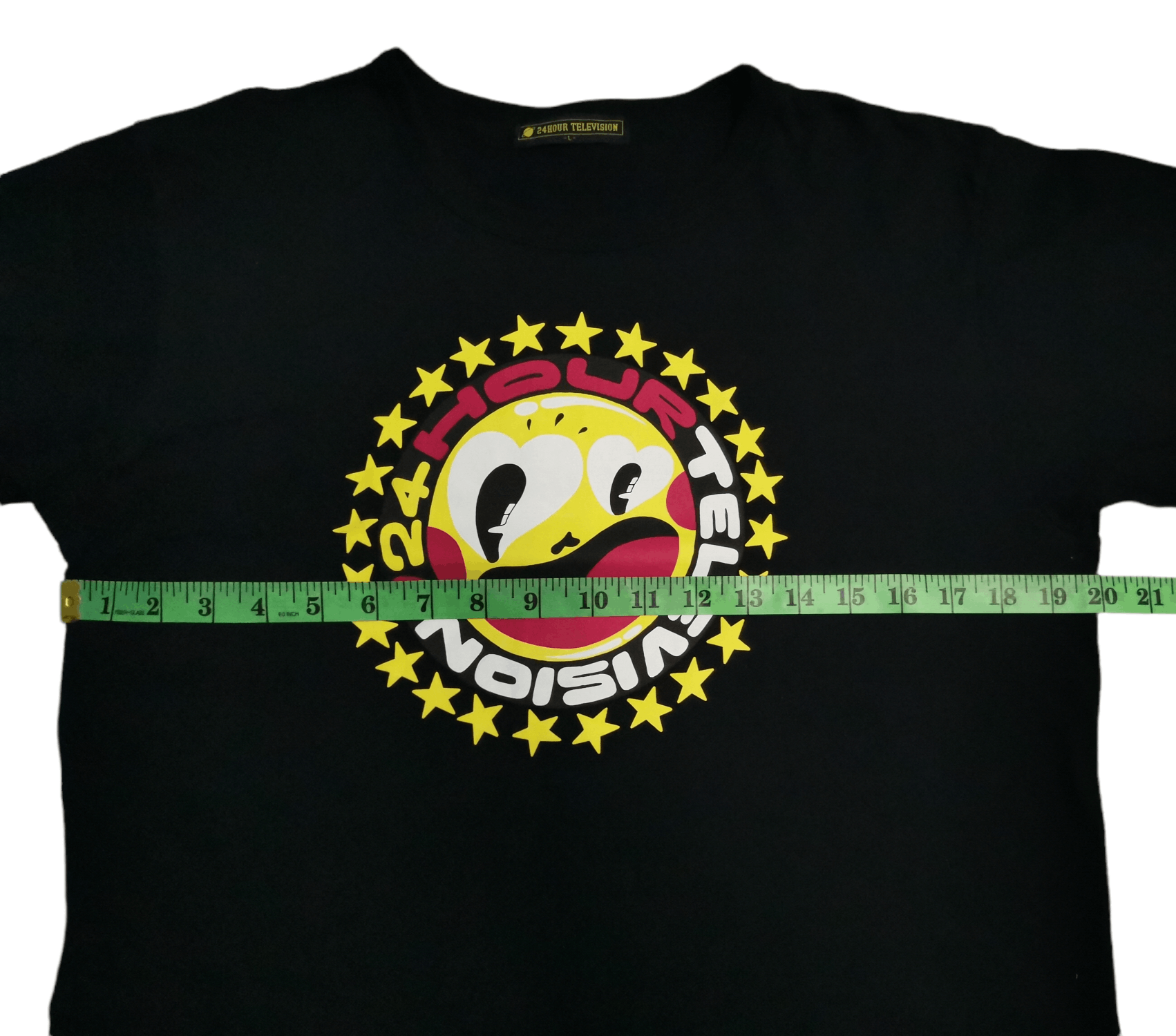 Japanese Brand Vintage 24 Hour Television Takashi Murakami Tee Stitches Size US L / EU 52-54 / 3 - 4 Thumbnail
