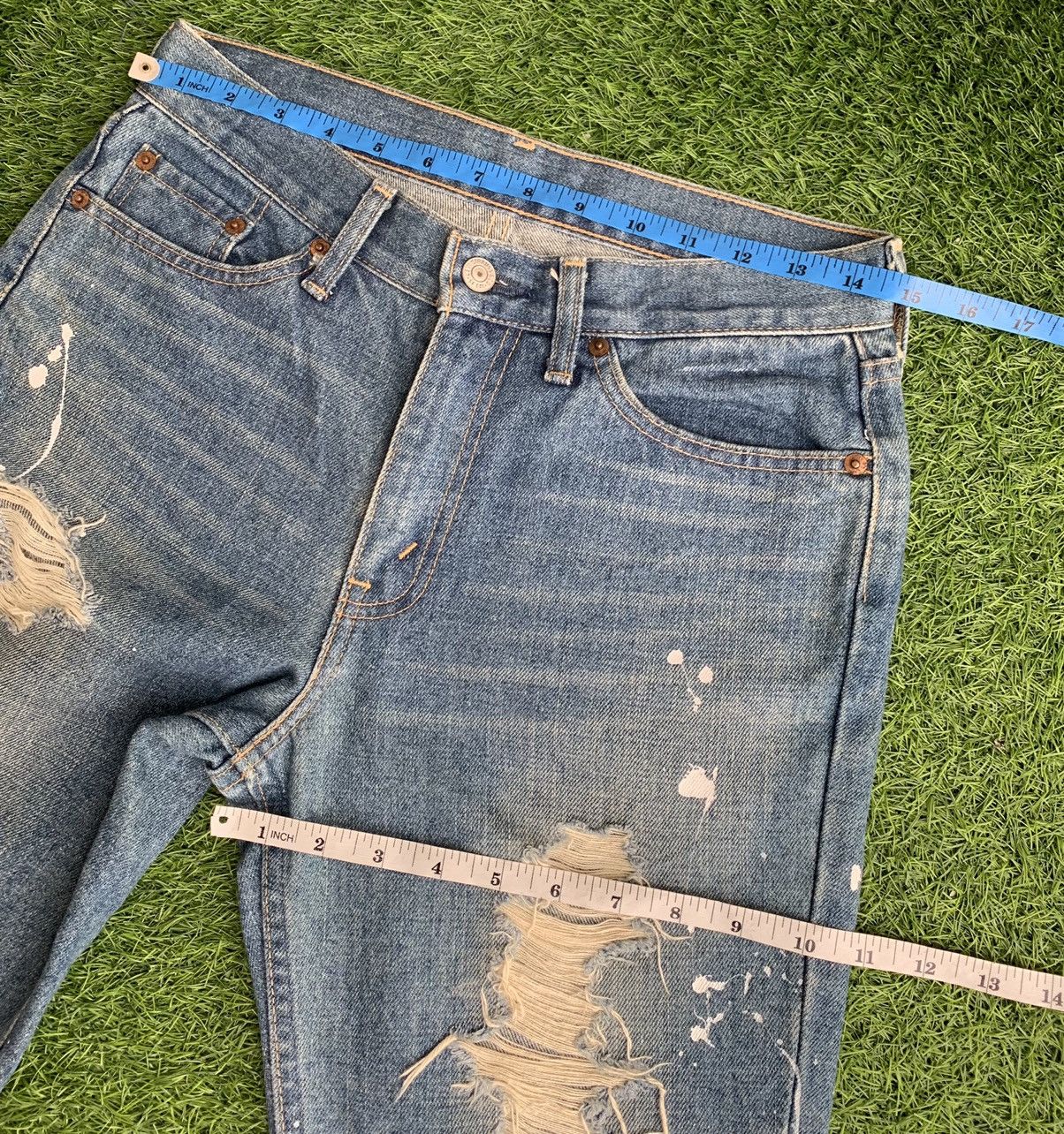 Levi's × Levi's Vintage Clothing Vintage Levis Distressed Denim Flares Size US 29 - 13 Thumbnail