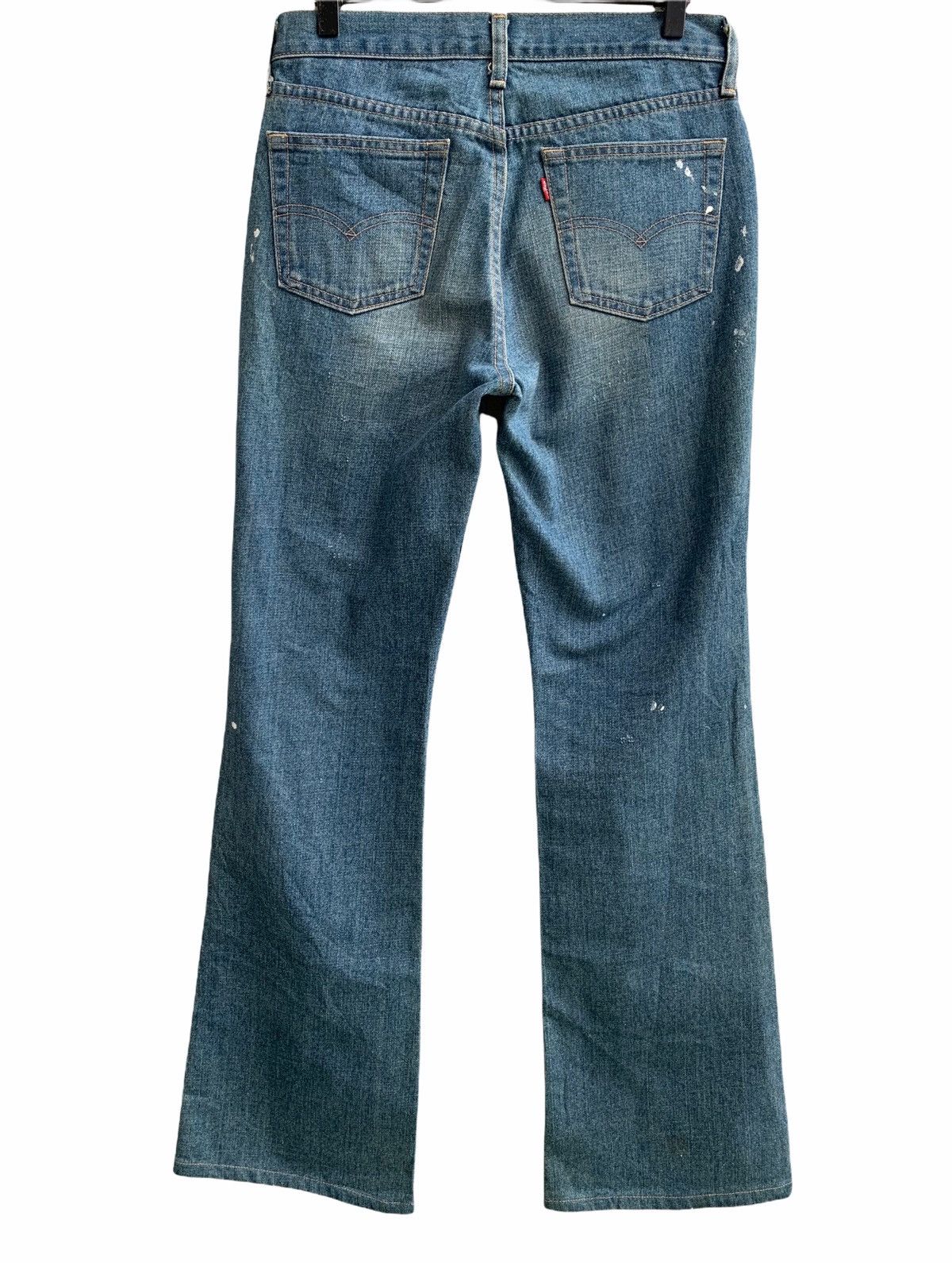 Levi's × Levi's Vintage Clothing Vintage Levis Distressed Denim Flares Size US 29 - 2 Thumbnail
