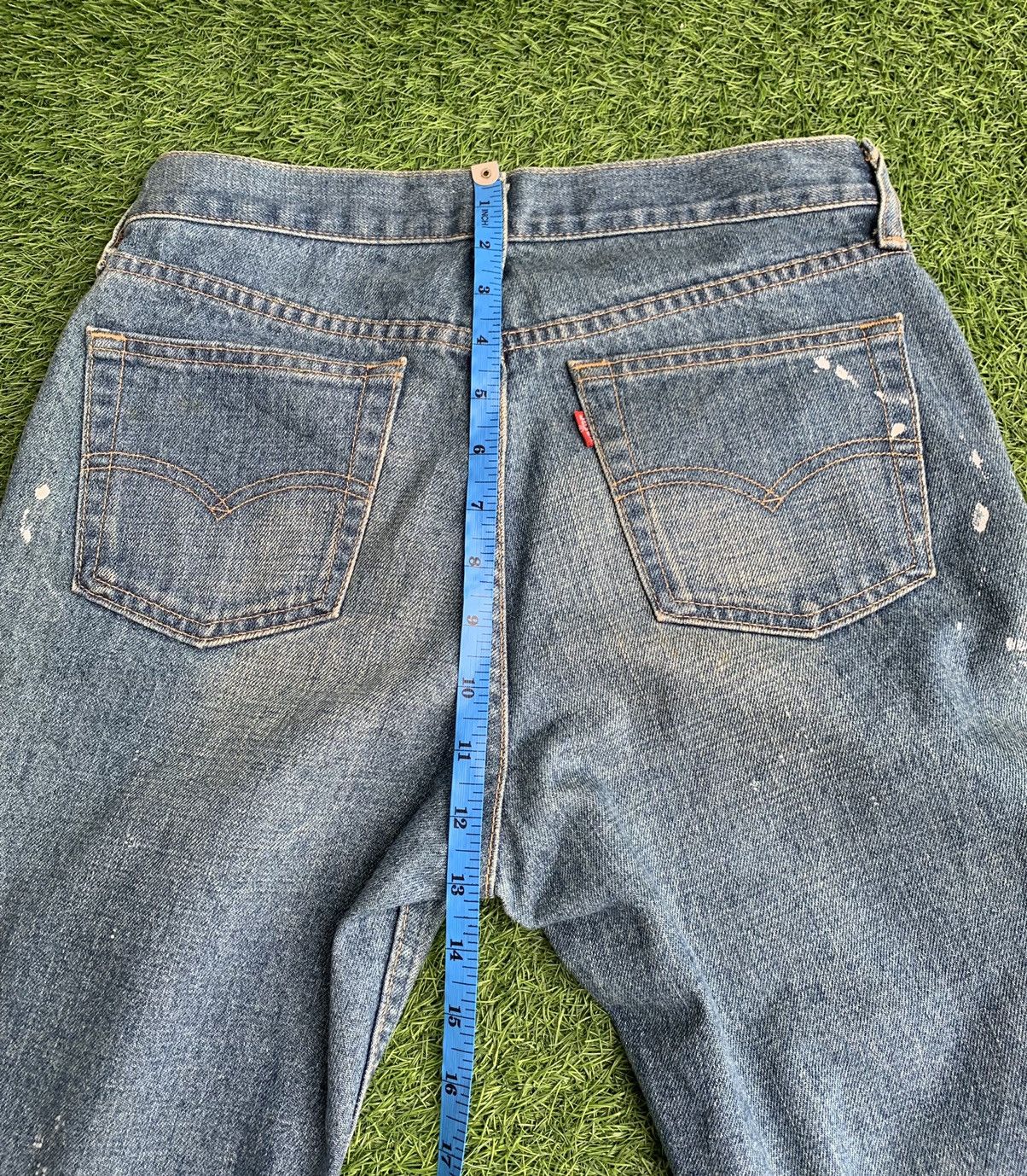 Levi's × Levi's Vintage Clothing Vintage Levis Distressed Denim Flares Size US 29 - 14 Thumbnail