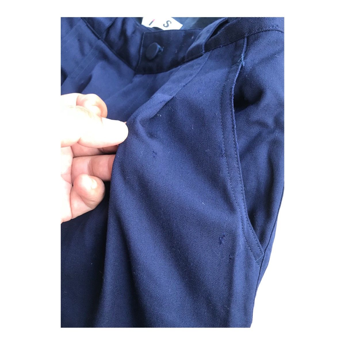 Issey Miyake Issey Sport IS Women Gabardine ( Many Small Holes ) Size 25" / US 0 / IT 36 - 22 Thumbnail