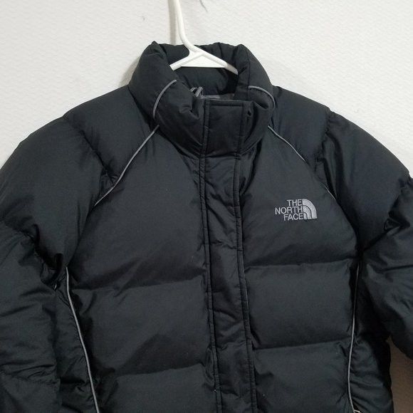 The North Face North Face Small Down Puffer Jacket Womens Black Winter Coat Size S / US 4 / IT 40 - 2 Thumbnail