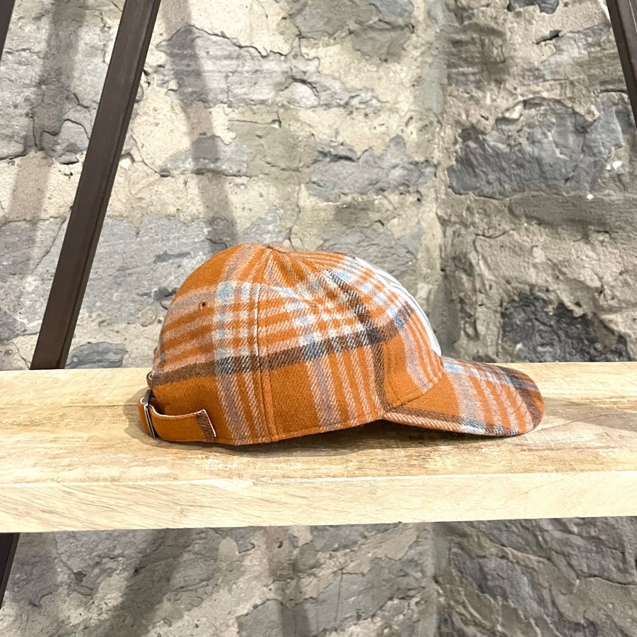 Gucci × New York Yankees Gucci Brown Plaid New York Yankees Cap Size ONE SIZE - 6 Thumbnail
