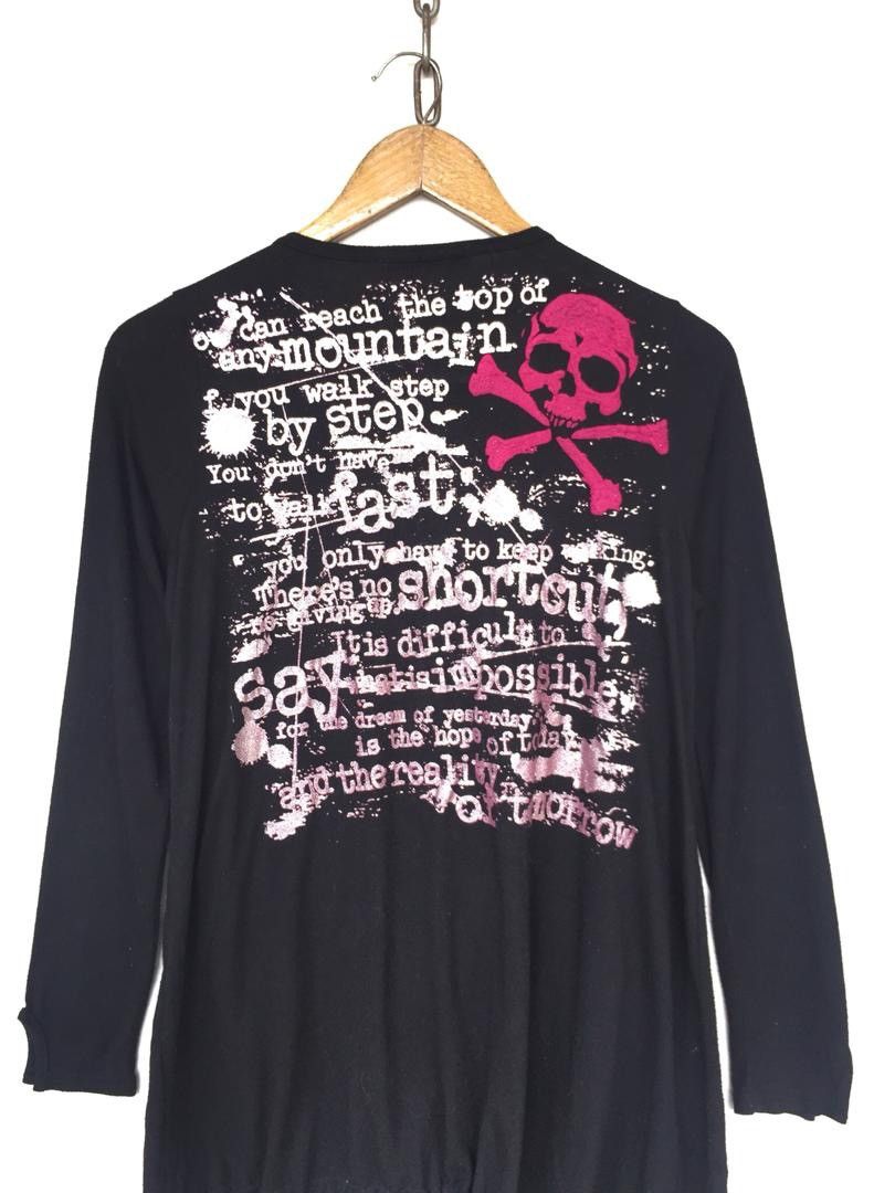 Hysteric Glamour × Japanese Brand × Seditionaries Japanese brand Algonquin Seditionaries zipper Shirt Size S / US 4 / IT 40 - 4 Thumbnail