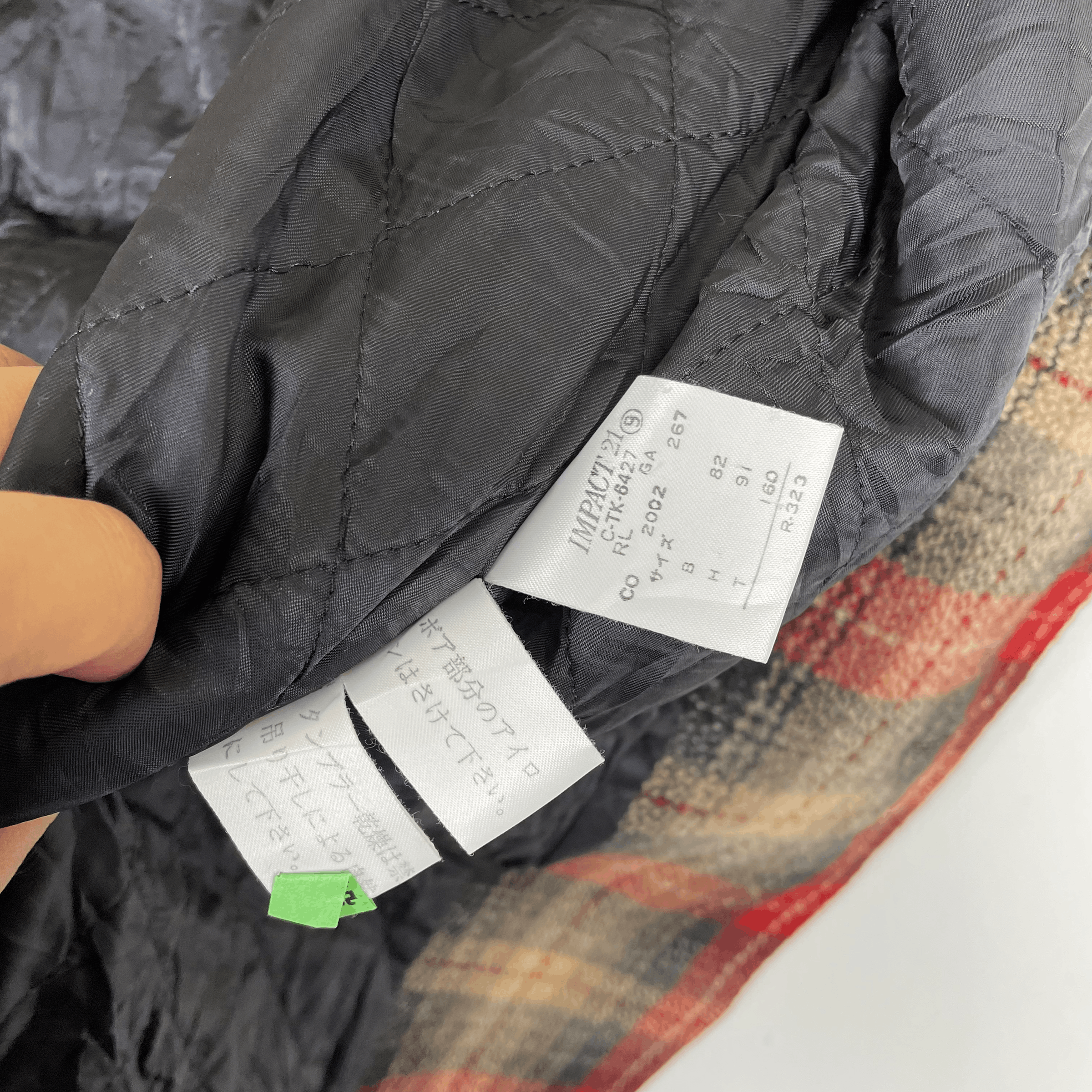 Ralph Lauren Vintage Y2K RALPH LAUREN Tartan Check Wool Coat Jacket Size US M / EU 48-50 / 2 - 6 Thumbnail