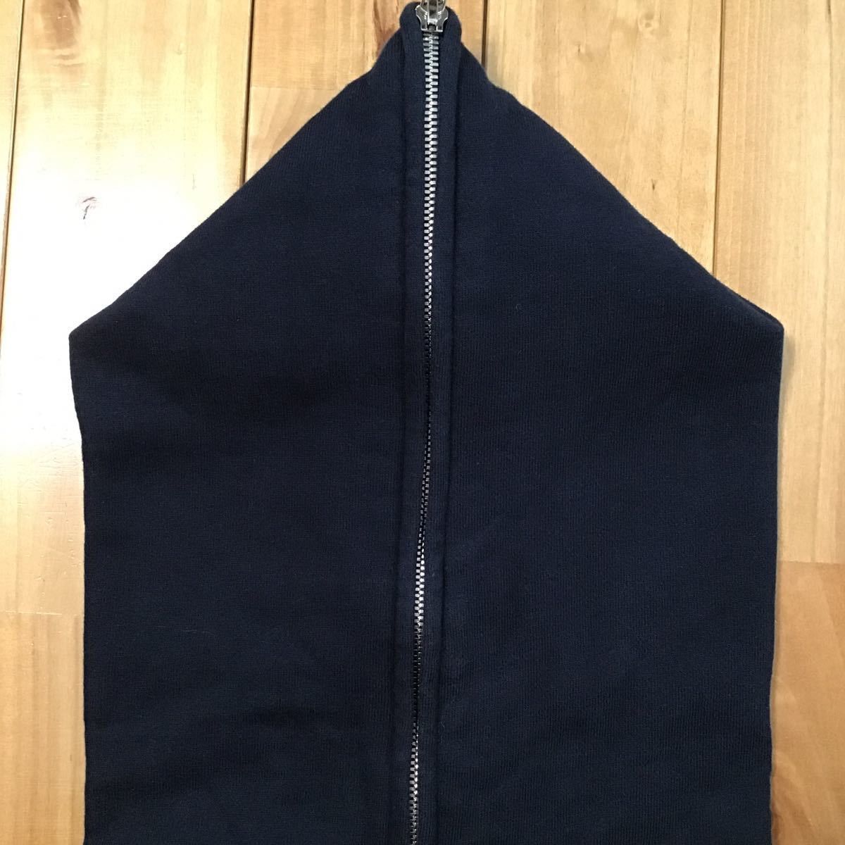 Bape BAPE Milo All Star Full Zip Hoodie Silver glitter x Navy Size US M / EU 48-50 / 2 - 7 Thumbnail