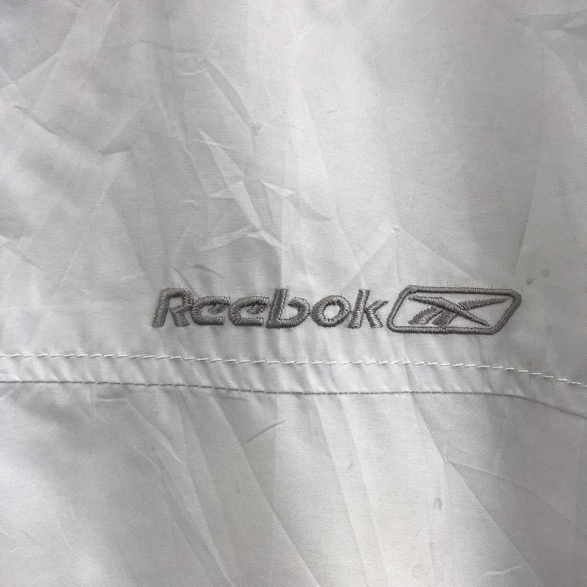 Reebok REEBOK SPORT Sportswear Zipper Grey Windbreaker Jacket Size US L / EU 52-54 / 3 - 3 Thumbnail