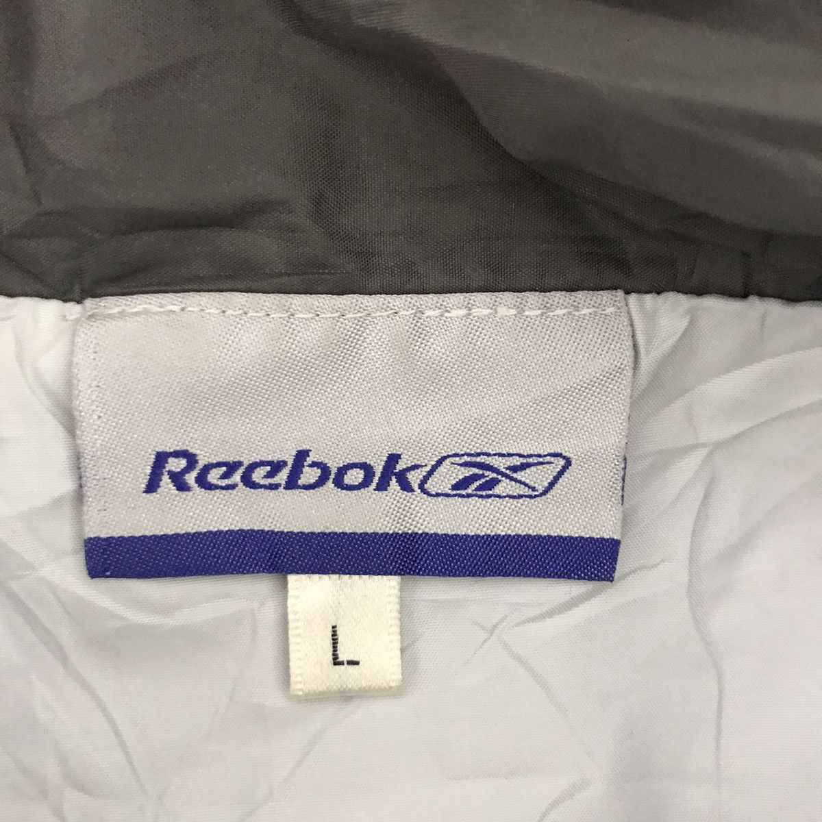Reebok REEBOK SPORT Sportswear Zipper Grey Windbreaker Jacket Size US L / EU 52-54 / 3 - 5 Thumbnail