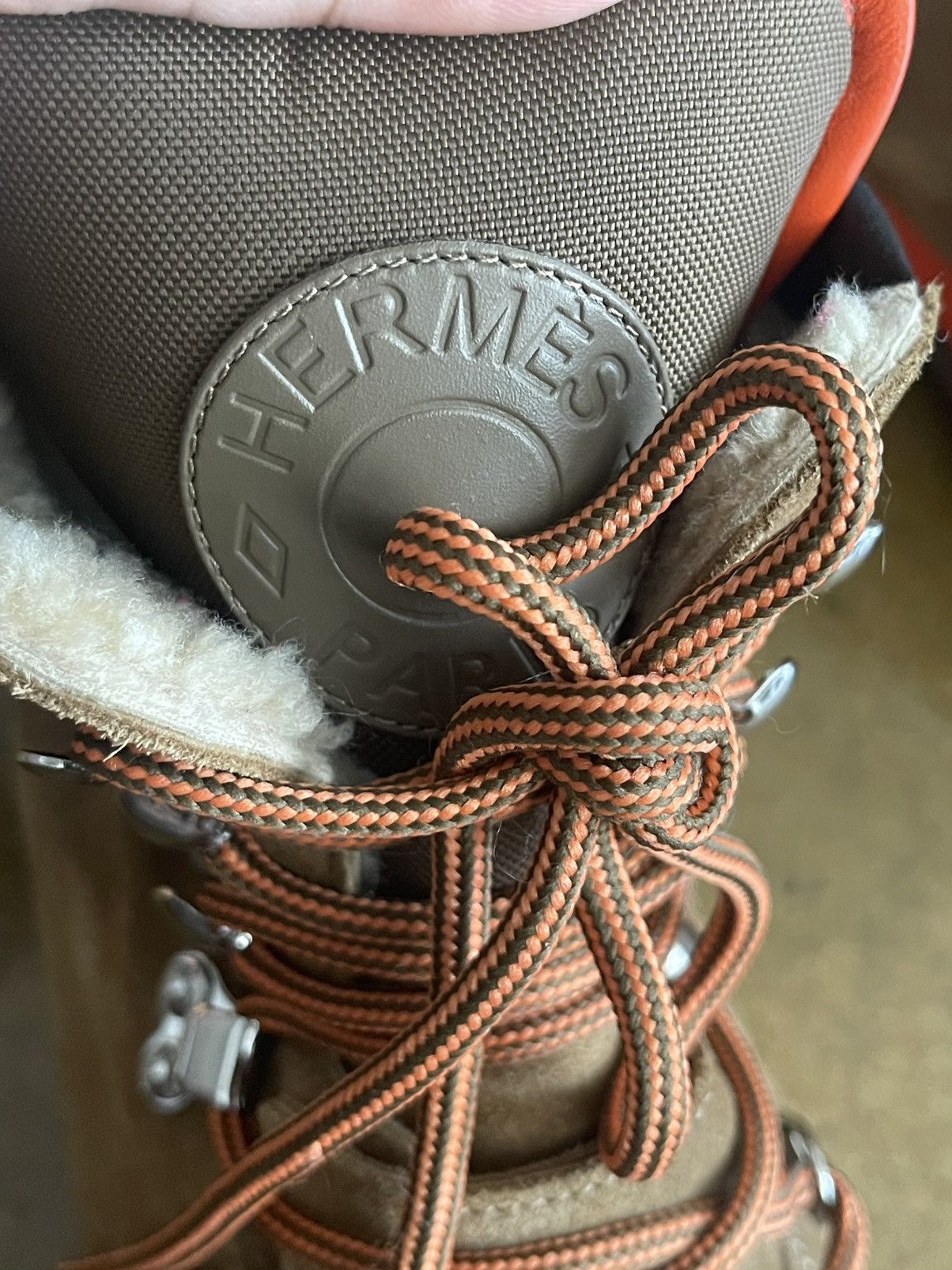 Hermes Hermes Sherpa Lined Hiking Boots Size US 10 / EU 43 - 10 Thumbnail