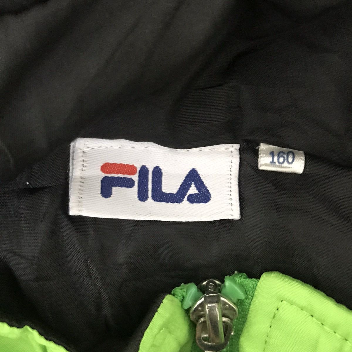 Fila FILA ITALY Moda Nella Stripes Sport Green Hooded Jacket Size US M / EU 48-50 / 2 - 6 Thumbnail