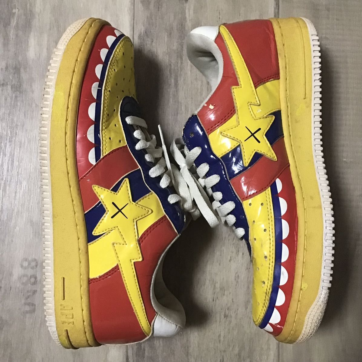 Bape × Kaws BAPE × KAWS CHOMPERS BAPESTA a bathing ape NIGO Size US 9.5 / EU 42-43 - 2 Thumbnail
