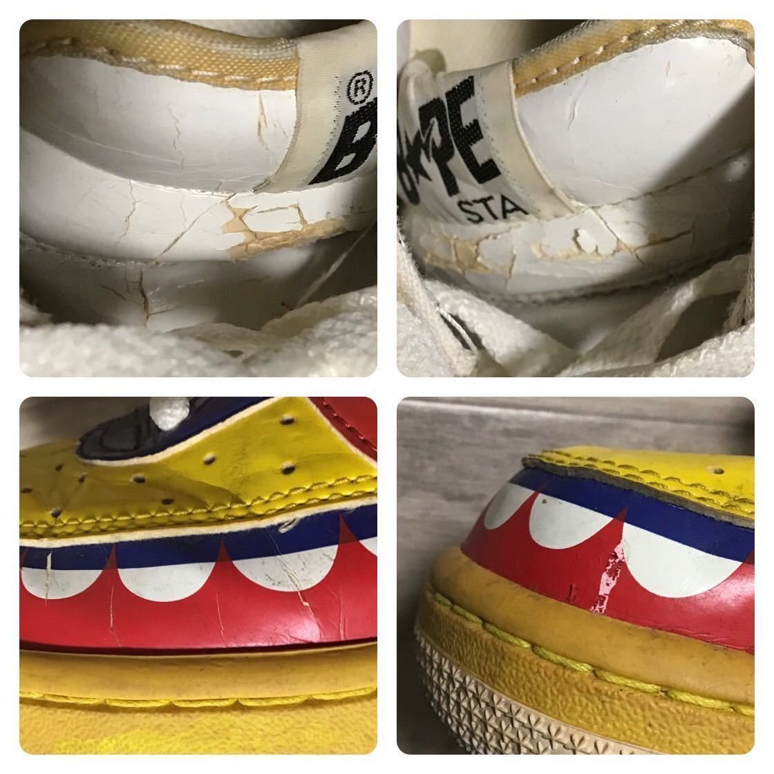 Bape × Kaws BAPE × KAWS CHOMPERS BAPESTA a bathing ape NIGO Size US 9.5 / EU 42-43 - 9 Thumbnail
