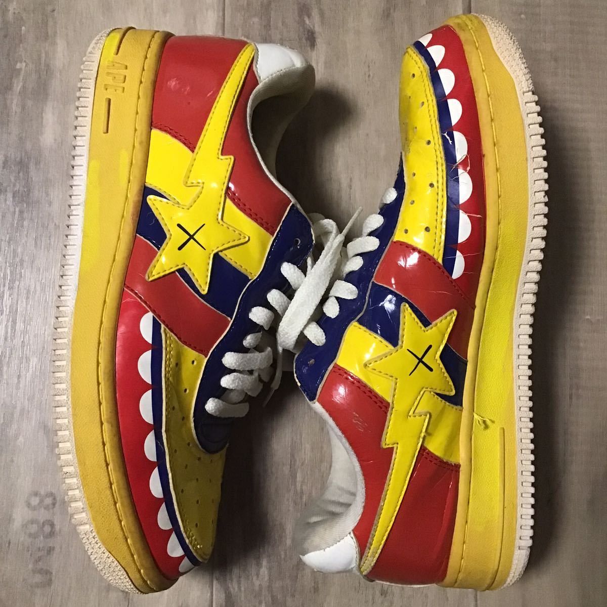 Bape × Kaws BAPE × KAWS CHOMPERS BAPESTA a bathing ape NIGO Size US 9.5 / EU 42-43 - 3 Thumbnail