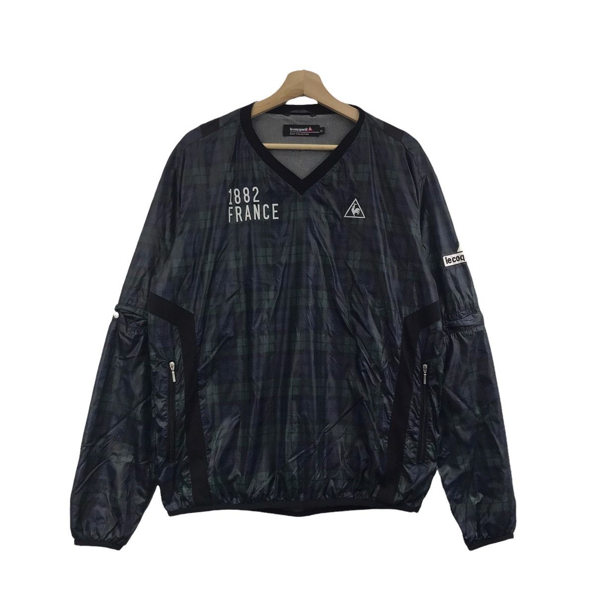 Le Coq Sportif LE COQ SPORTIF 1882 France Golf Collection Light Jacket Size US L / EU 52-54 / 3 - 1 Thumbnail