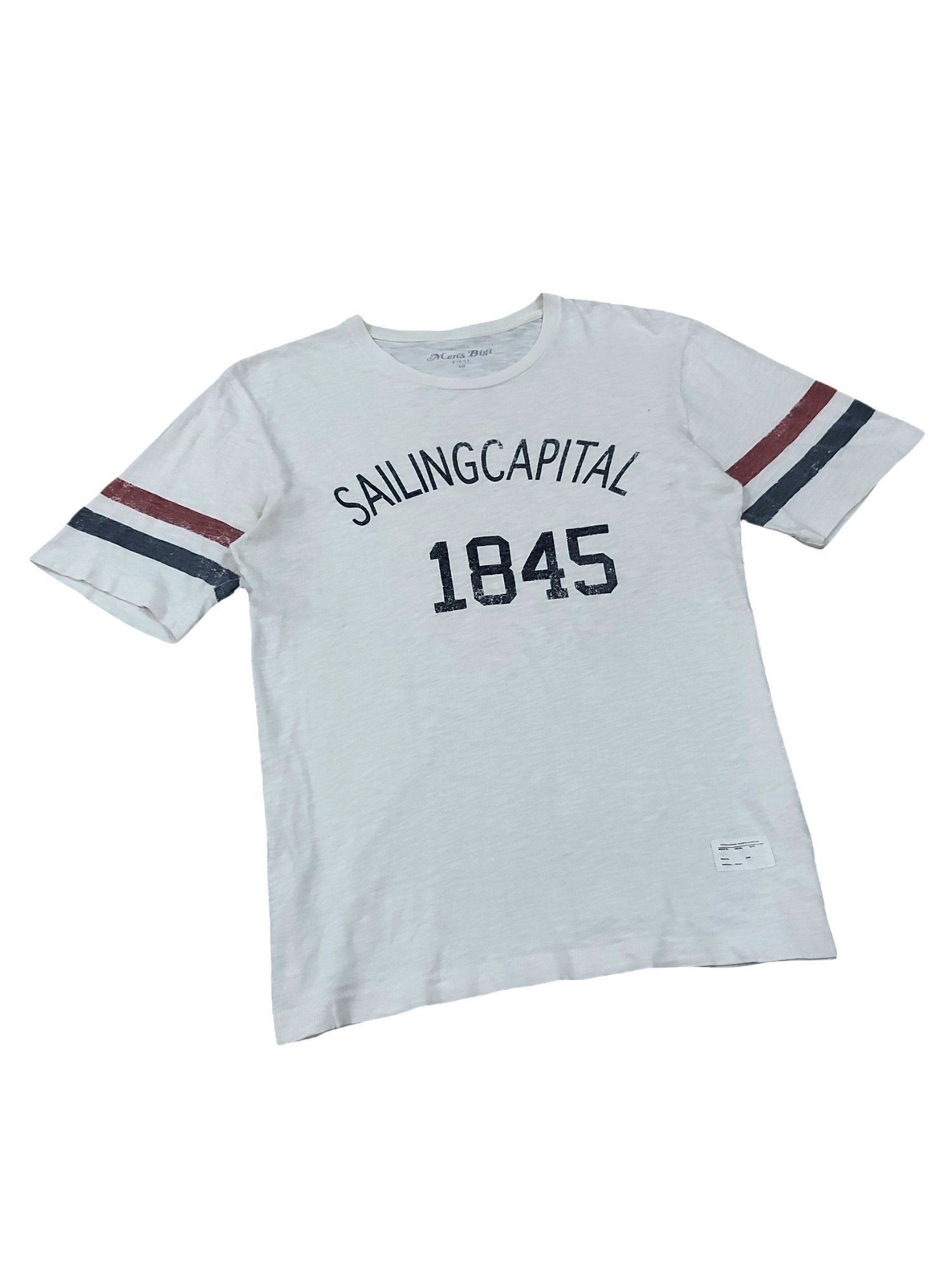 BIGI × Designer × Japanese Brand RARE! MENS BIGI FOOTBALL STYLE "SAILING CAPITAL 1845" Size US M / EU 48-50 / 2 - 4 Thumbnail