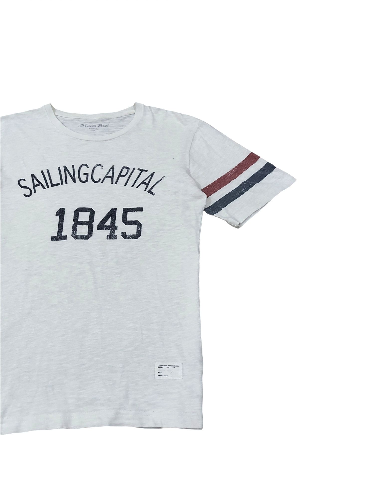 BIGI × Designer × Japanese Brand RARE! MENS BIGI FOOTBALL STYLE "SAILING CAPITAL 1845" Size US M / EU 48-50 / 2 - 2 Thumbnail