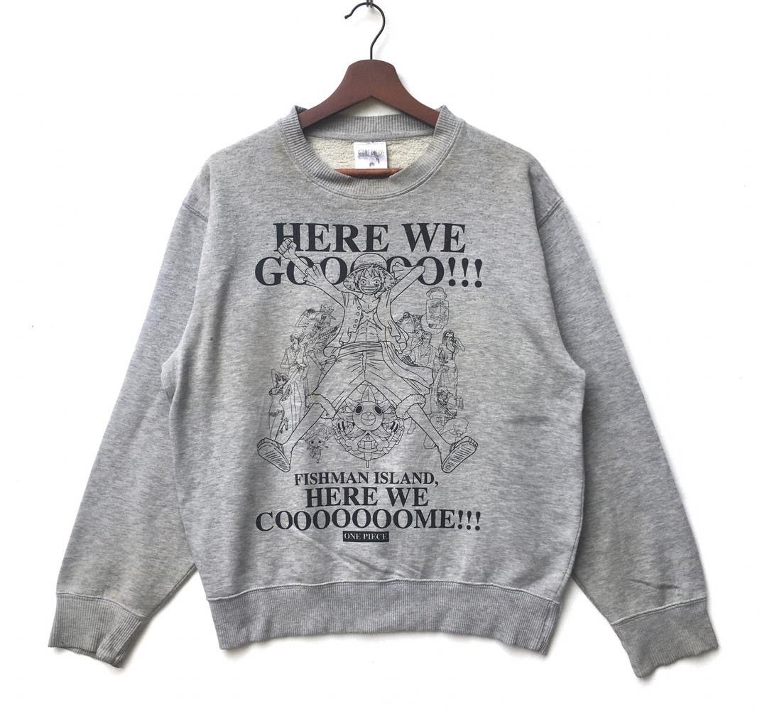 Japanese Brand × One Piece One Piece Japanese Anime Crewneck Size US L / EU 52-54 / 3 - 1 Thumbnail