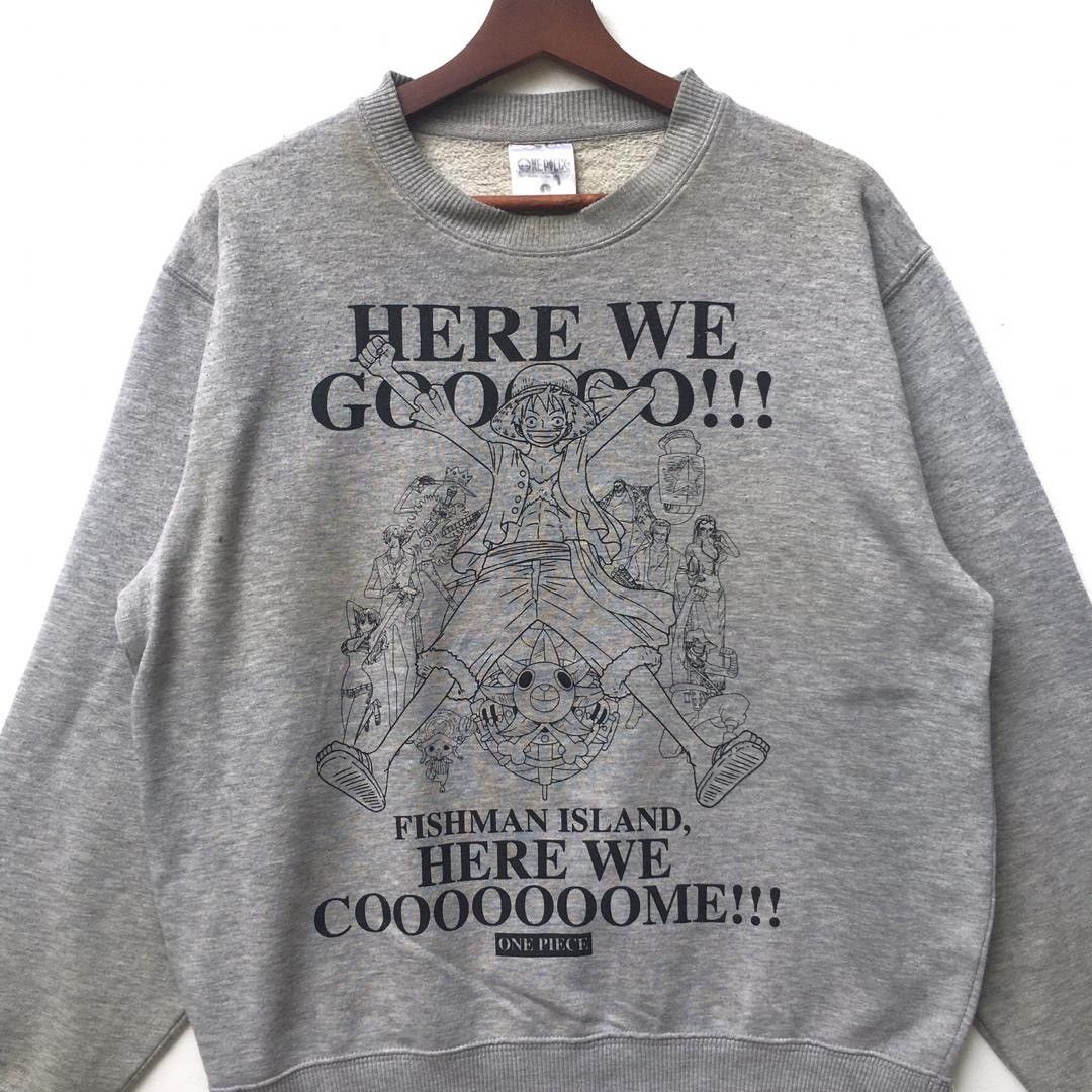 Japanese Brand × One Piece One Piece Japanese Anime Crewneck Size US L / EU 52-54 / 3 - 2 Thumbnail