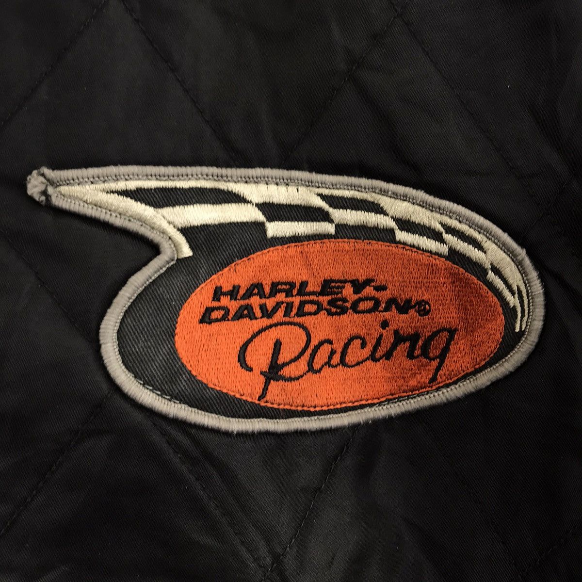 Harley Davidson HARLEY DAVIDSON Motorcycle Quilted Black Bomber Jacket Bike Size US M / EU 48-50 / 2 - 3 Thumbnail