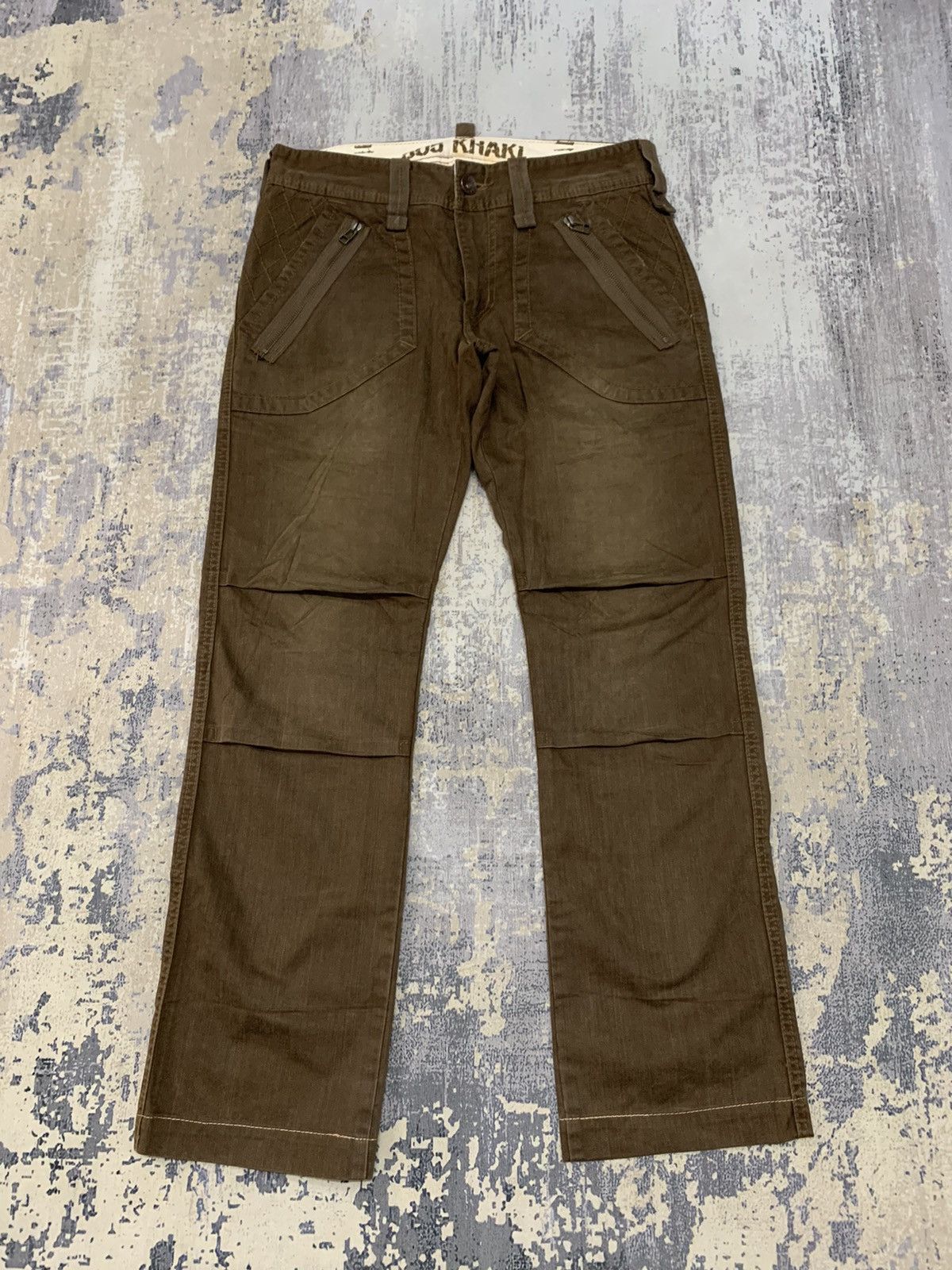 Japanese Brand Edwin 505 Baker Pants Khaki Cargo W32x29 Size US 32 / EU 48 - 1 Thumbnail