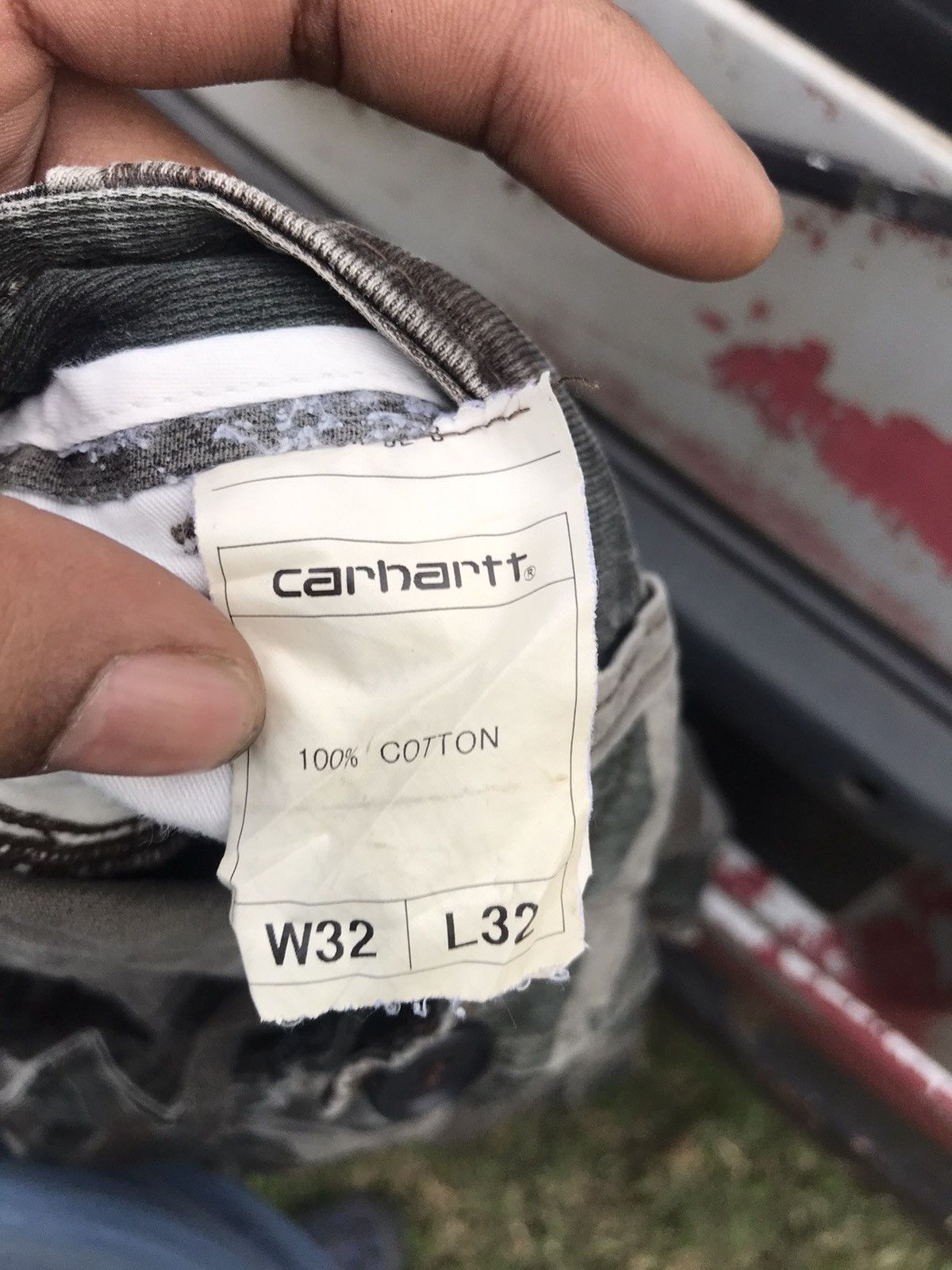 Carhartt 🔥BEST OFFER 🔥Carhartt distressed cargo pants Size US 34 / EU 50 - 4 Thumbnail