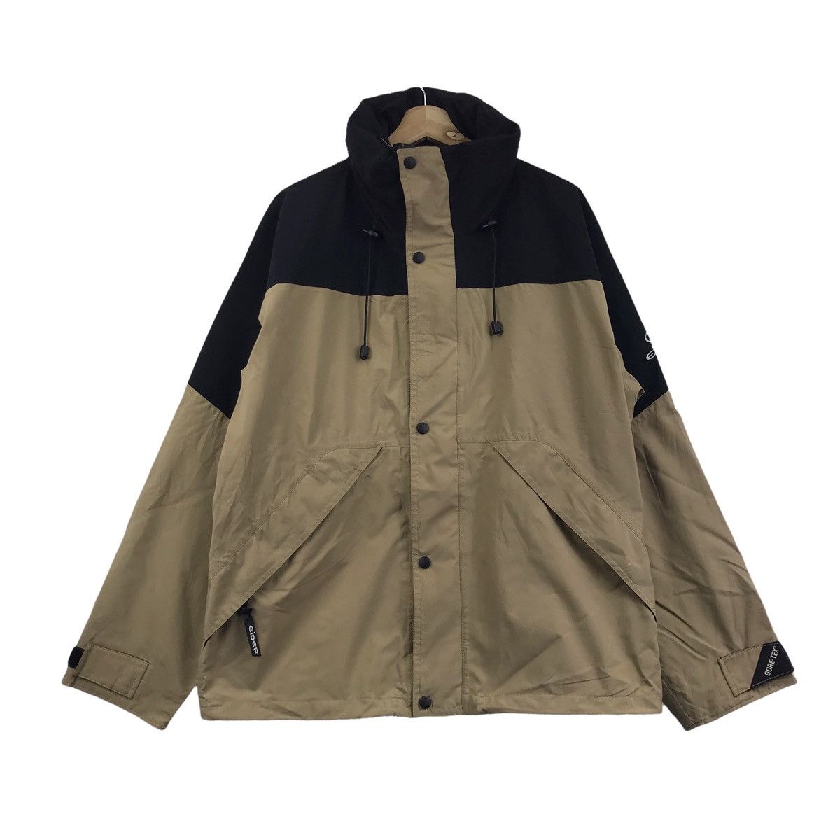 Vintage Vintage EIDER GORE-TEX Beige Fleece Jacket Size US L / EU 52-54 / 3 - 1 Thumbnail