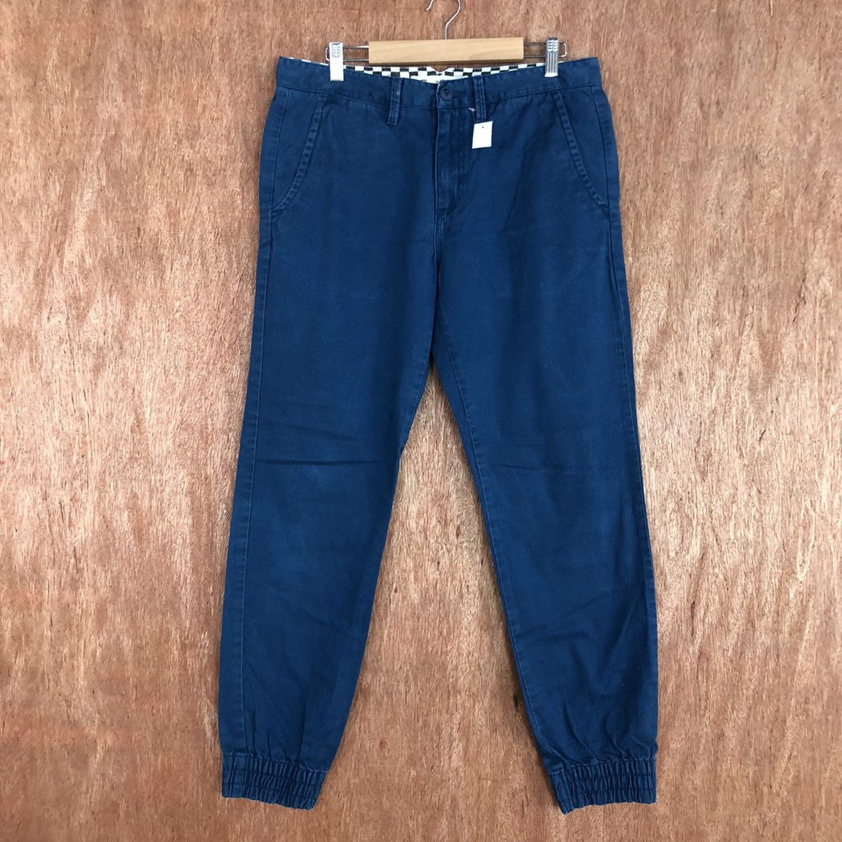 image of Skategang x Vans Cninos Blue Skate Casual Cargo Pants 1661, Men's (Size 32)