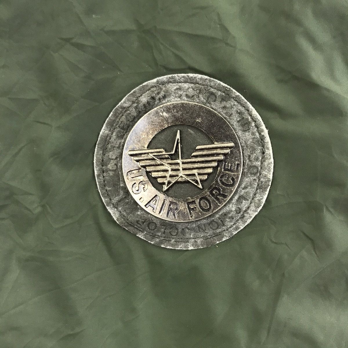 Other US AIR FORCE Asst Atn Force Flight Bomber Green ArmyJacket Size US M / EU 48-50 / 2 - 5 Thumbnail