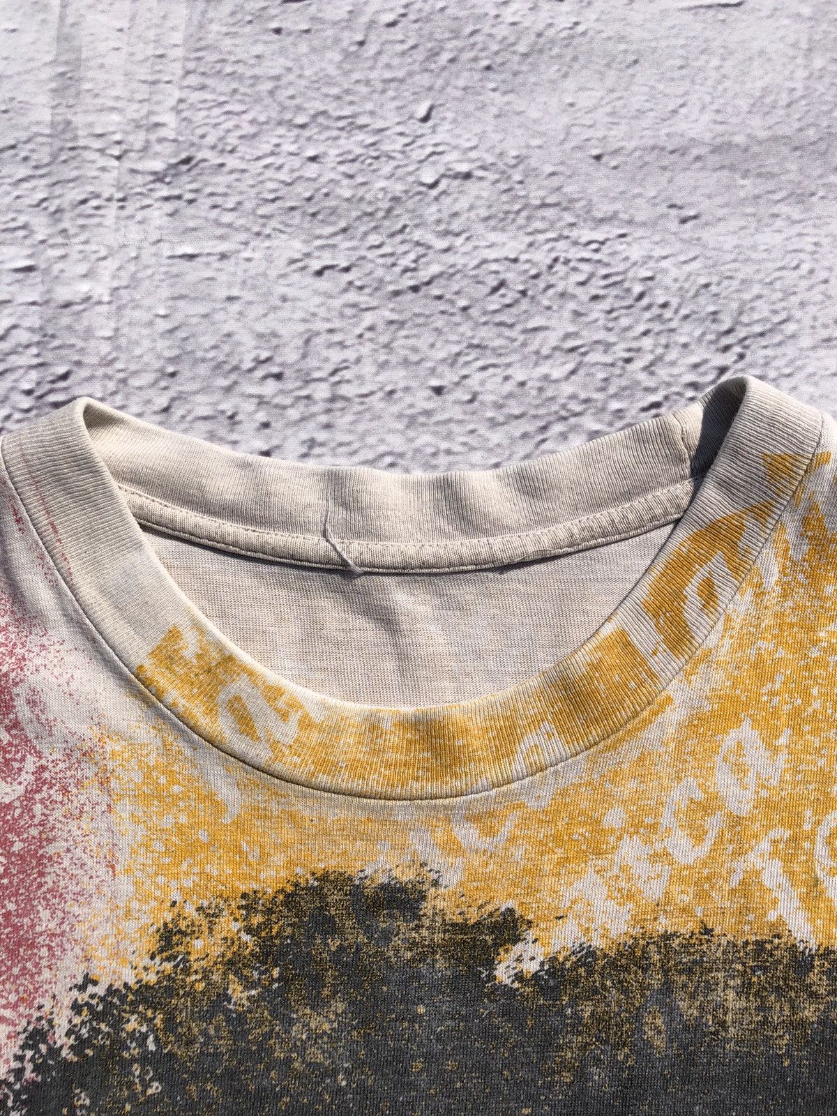 Band Tees Vintage 90s Bob Marley Jamaica All Over Print Tee Size US XL / EU 56 / 4 - 12 Thumbnail