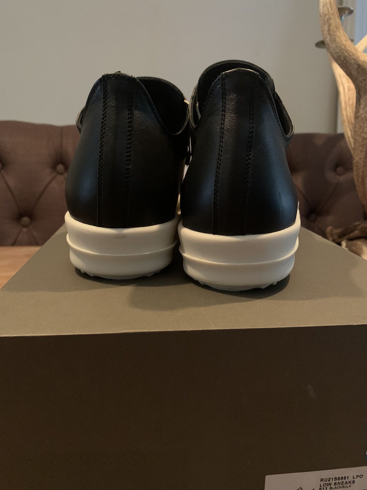 Rick Owens Mainline Ramones low top EU41 Size US 8 / EU 41 - 4 Thumbnail